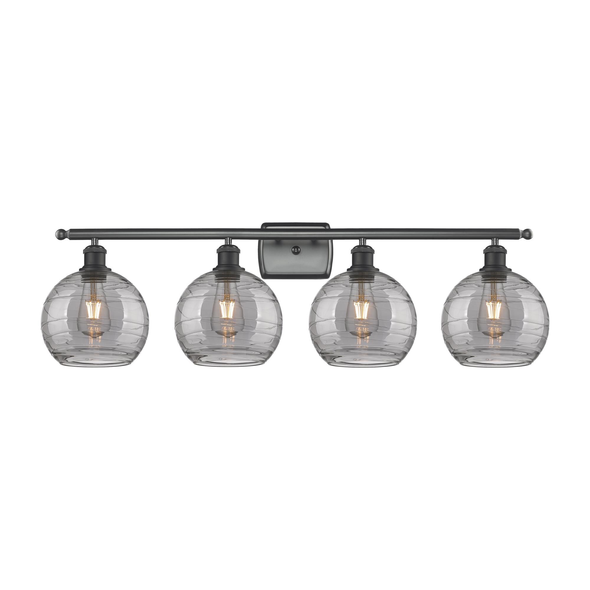 Bruno Marashlian Athens Deco Swirl 38 Inch Bath Vanity Light by Innovations Lighting