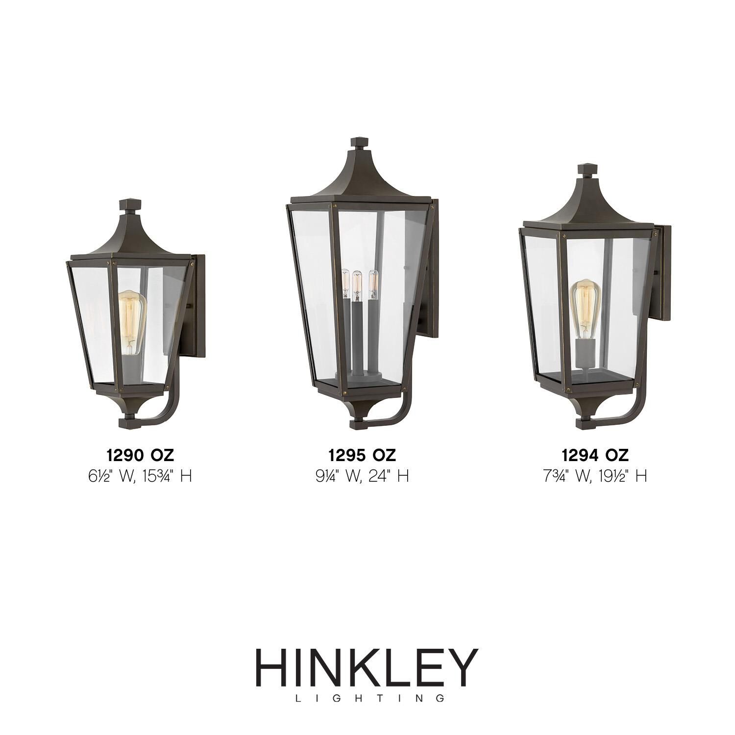 Hinkley Lighting Jaymes 15 Inch Tall Outdoor Wall Light