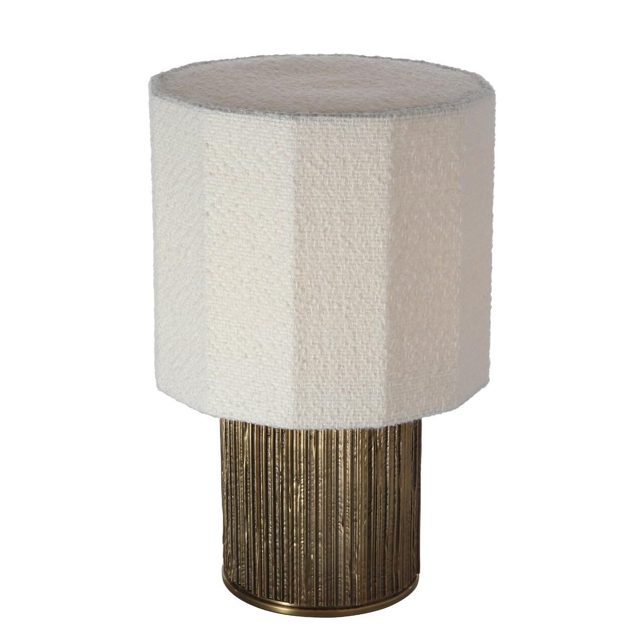 Shown in Ridged Tombac finish and Decorative Boucle shade