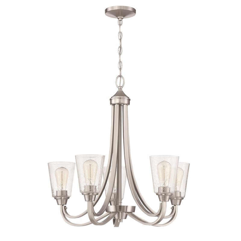 Grace 26 Inch 5 Light Chandelier by Craftmade