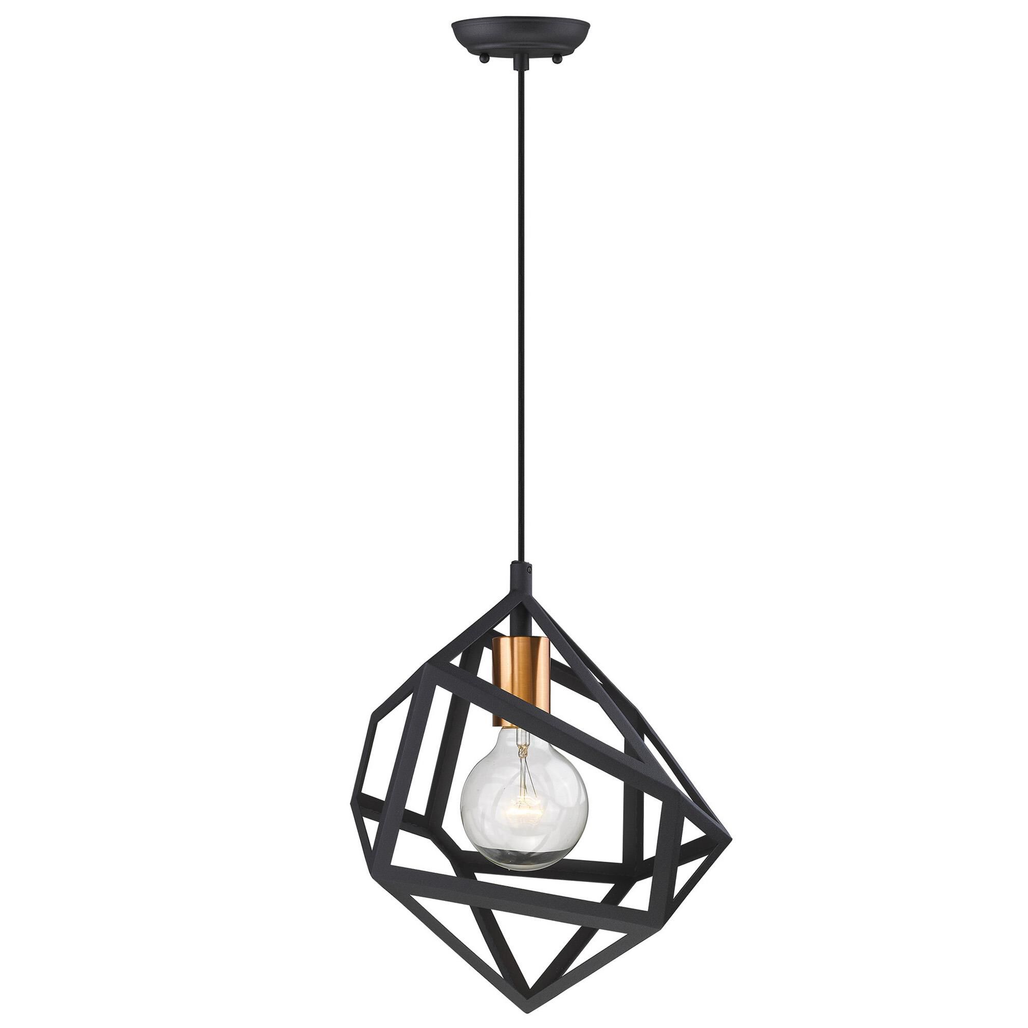 Trend Lighting Hedron 11 Inch Mini Pendant