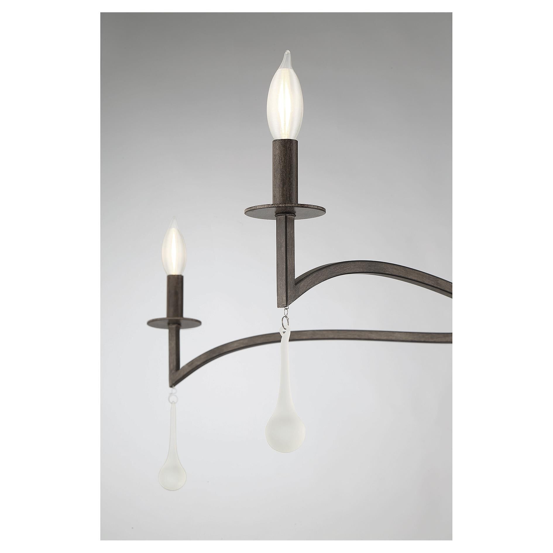 Laramie 43 Inch 5 Light Chandelier by Savoy House