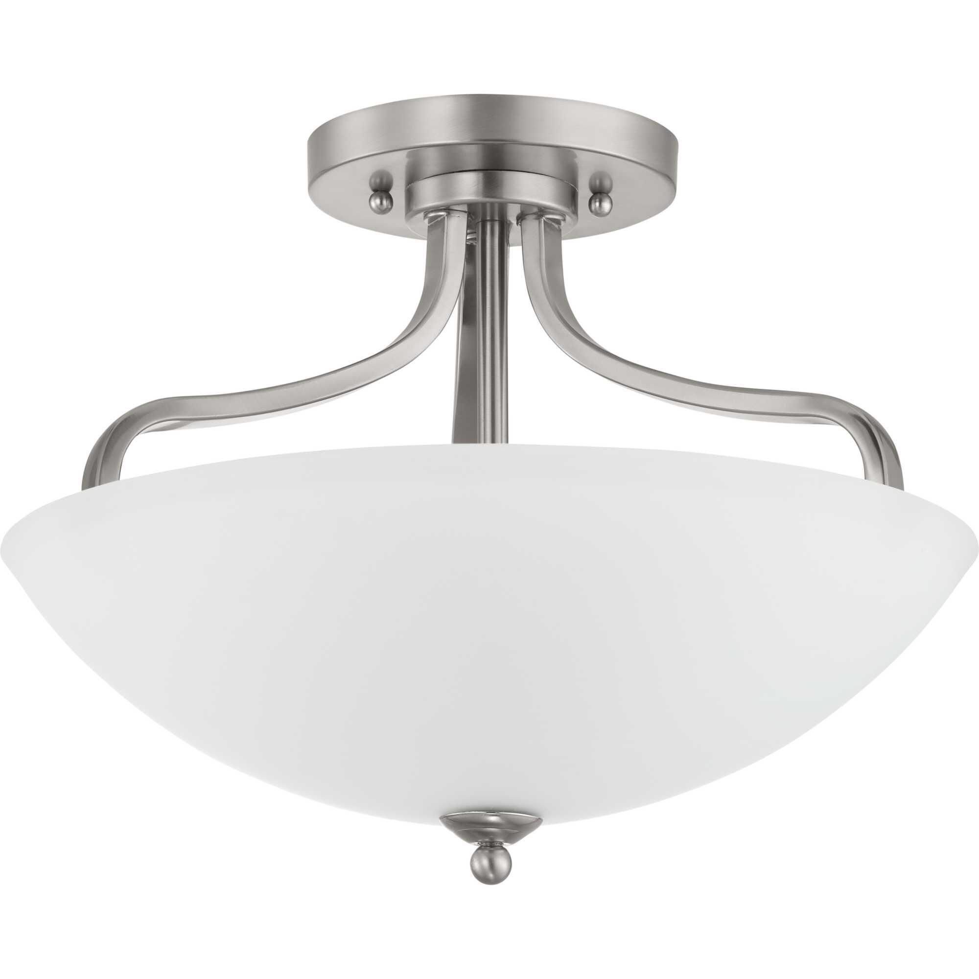 Laird 15 Inch 3 Light Semi Flush Mount by Progress Lighting
