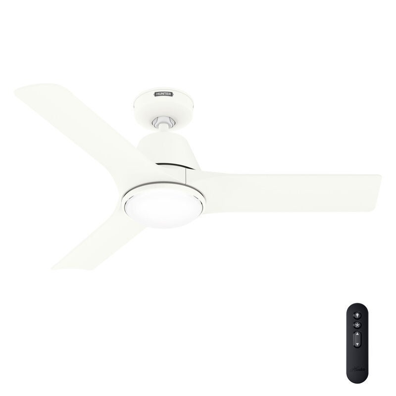 Bolsa 60 Inch Ceiling Fan with Light Kit by Hunter Fan