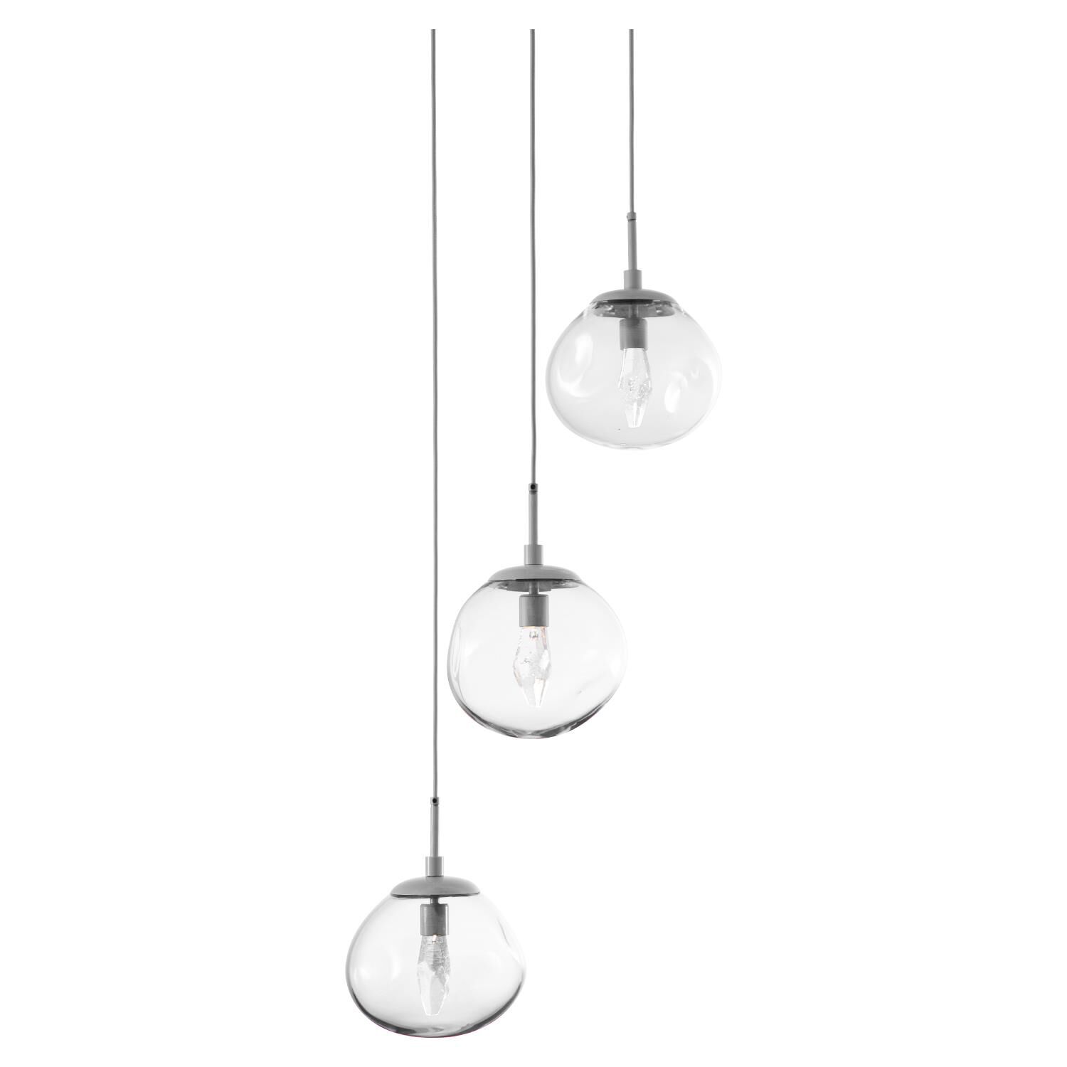 Shown in Metallic Beige Silver finish and Geo Inner Clear Outer glass