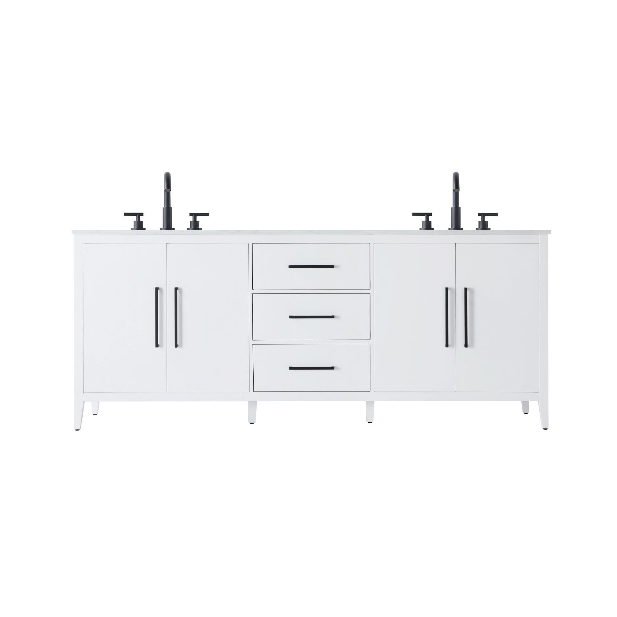 Shown in White finish