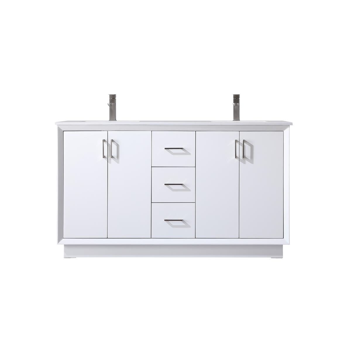 Shown in White finish