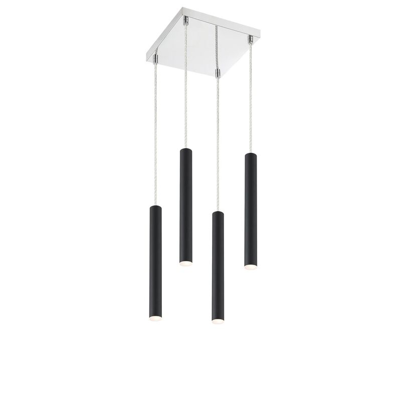 Forest 9 Inch 4 Light LED Linear Suspension Light by Z-Lite