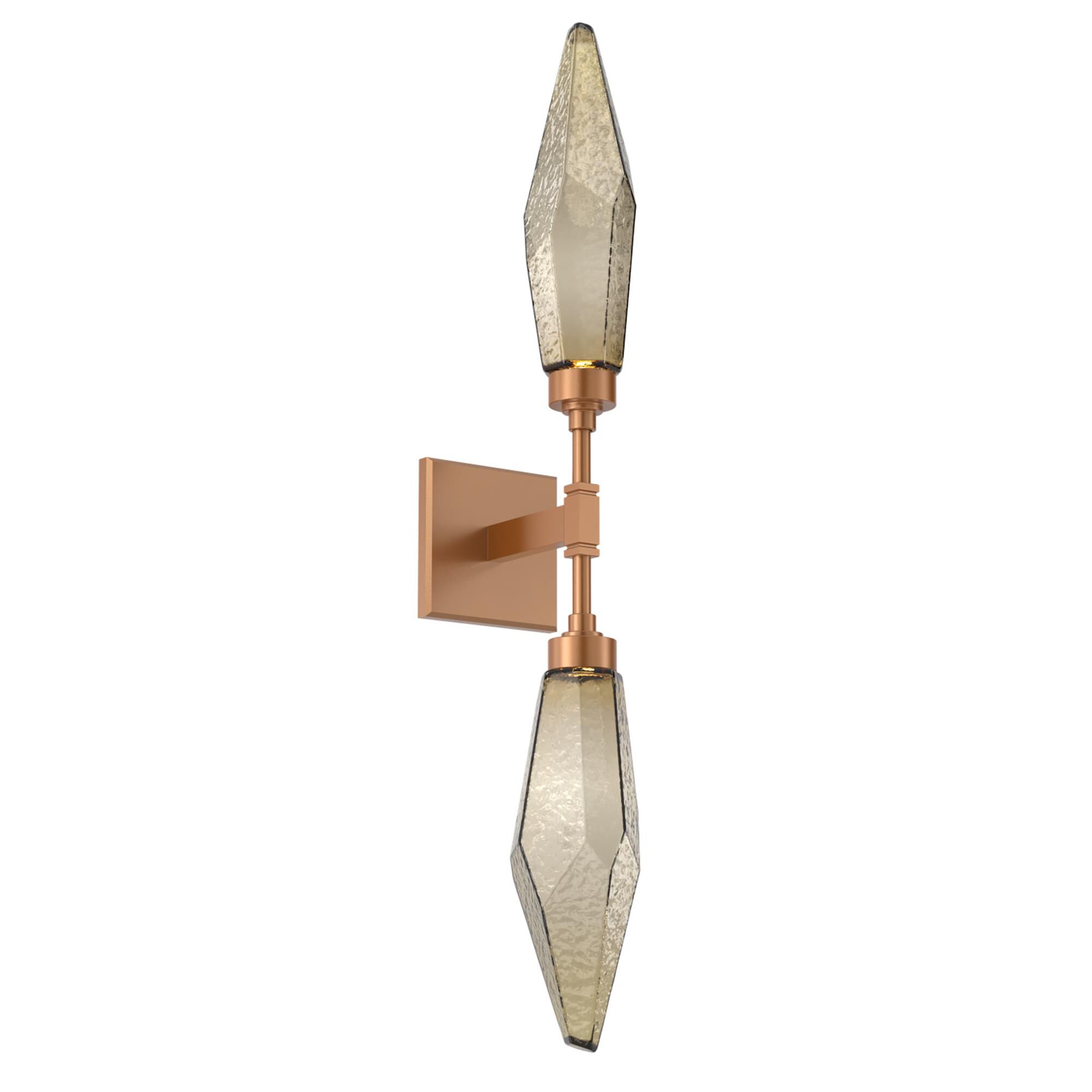 Rock Crystal 29 Inch LED Wall Sconce by Hammerton Studio