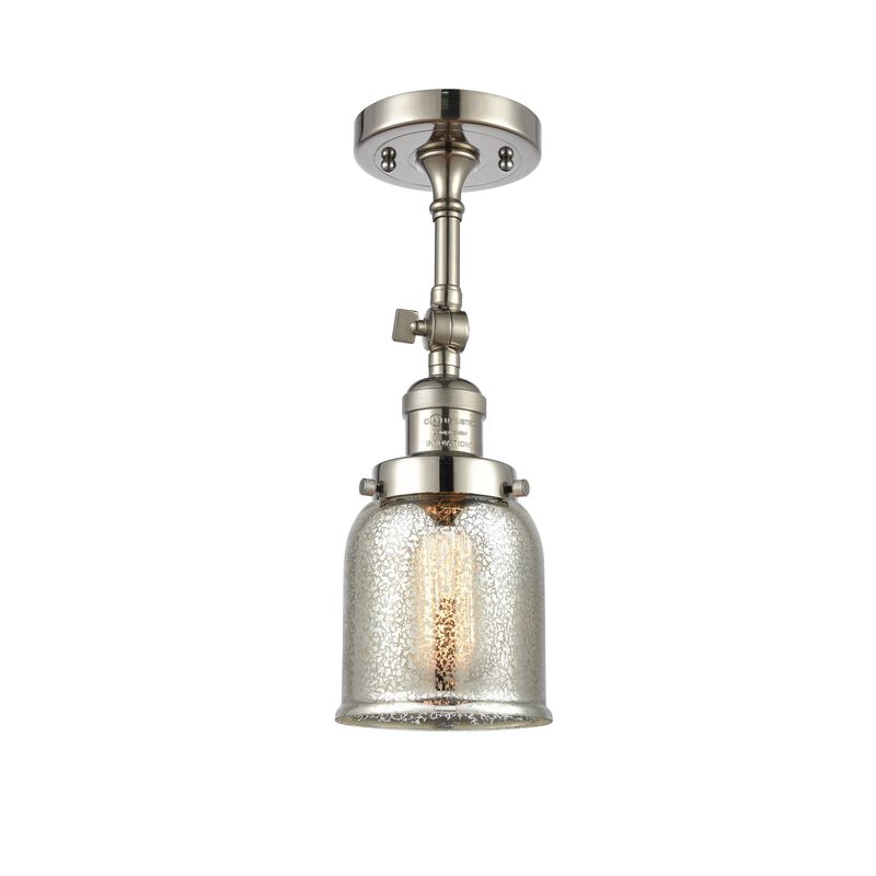 Bruno Marashlian Small Bell 5 Inch 1 Light Semi Flush Mount by Innovations Lighting