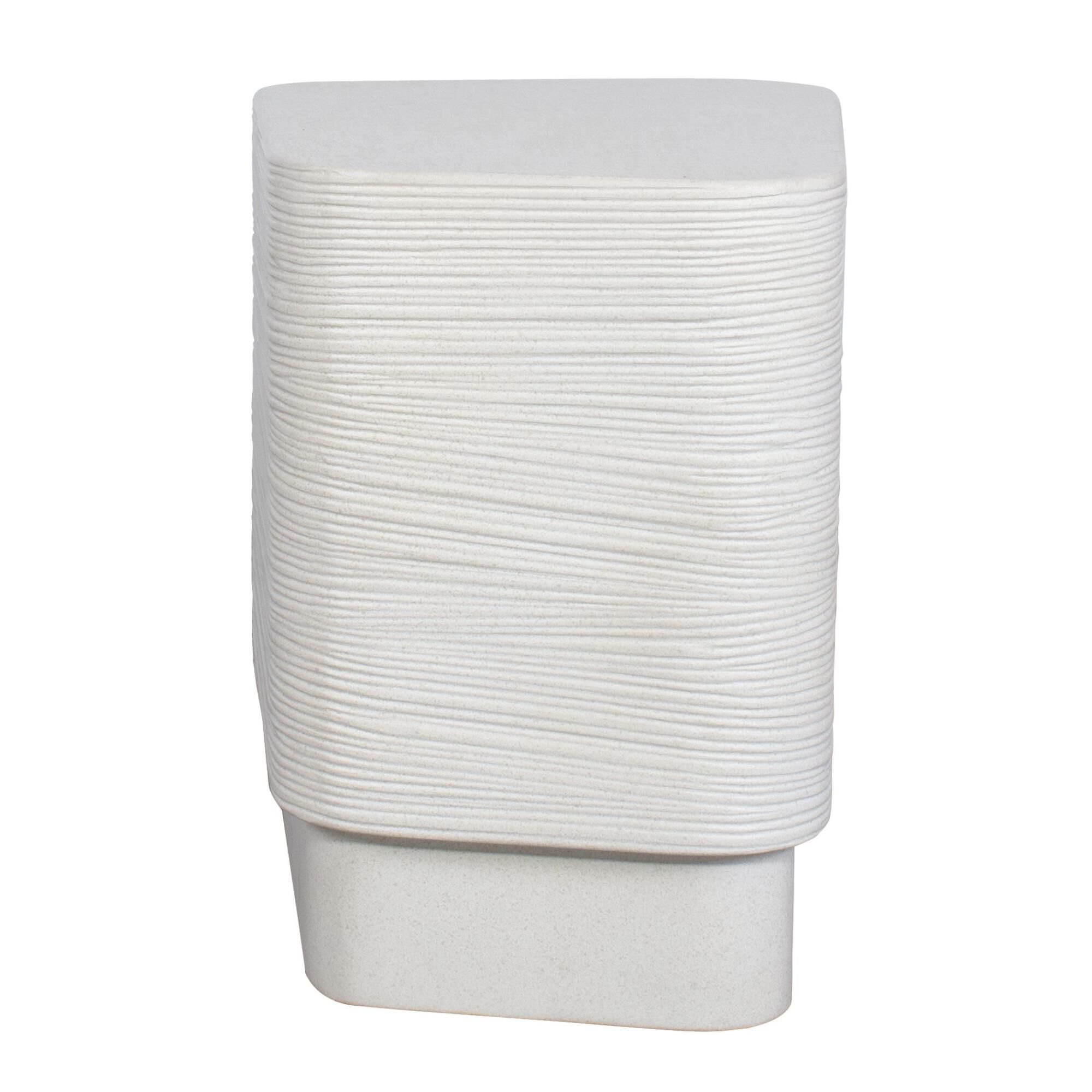 Shown in White finish