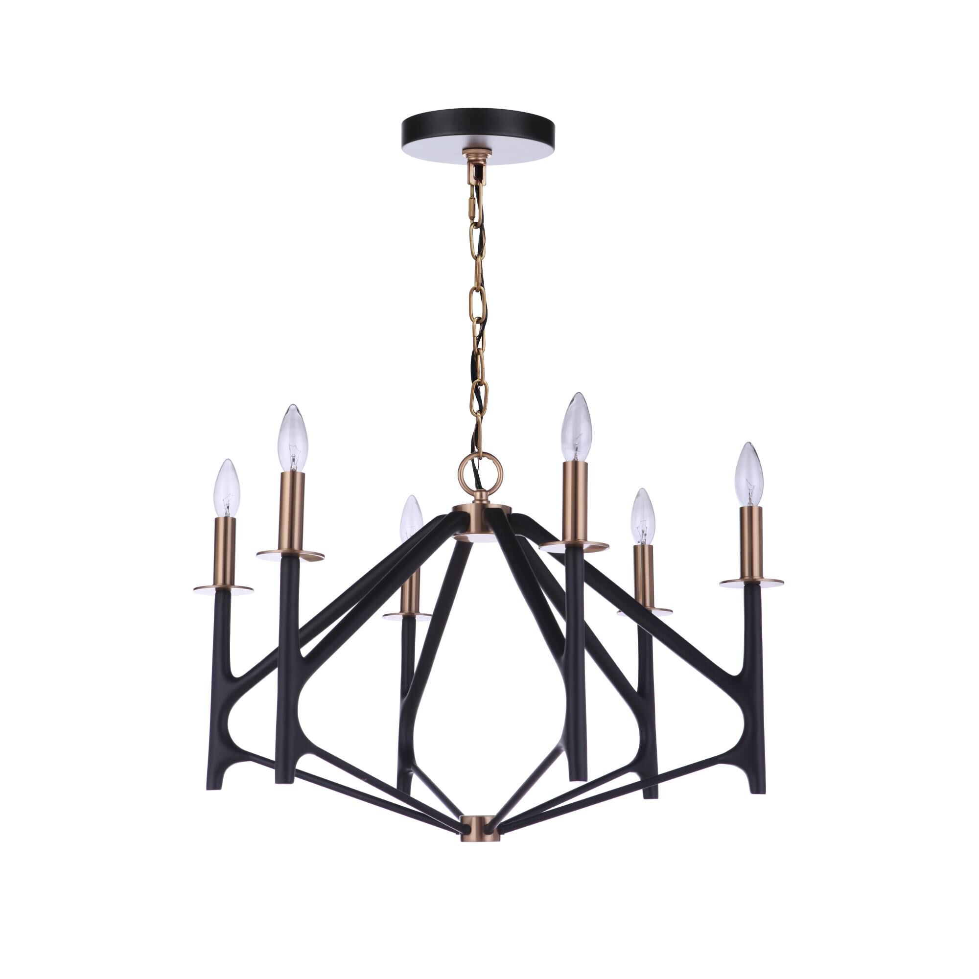 The Reserve 26 Inch 6 Light Chandelier by Craftmade