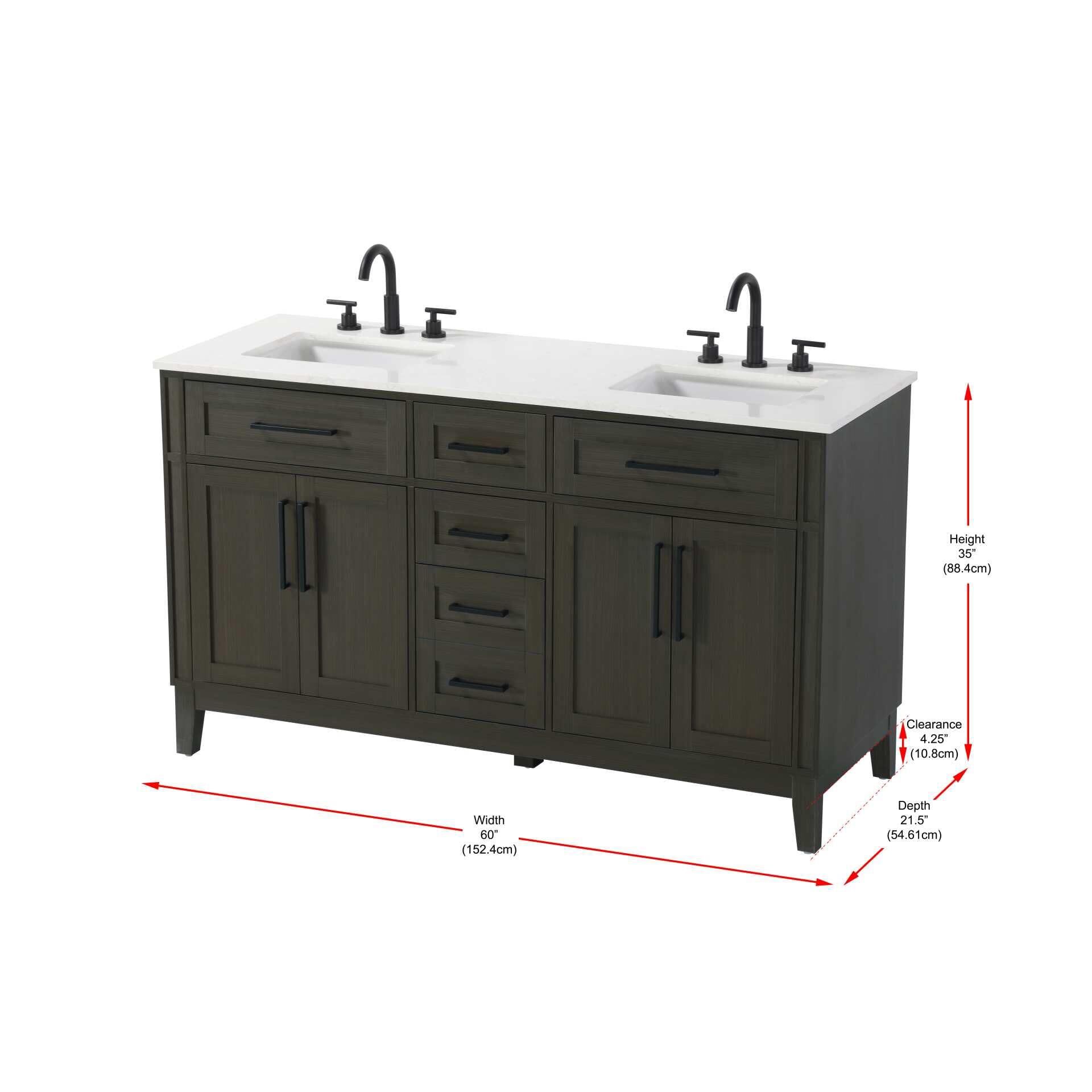 Shown in Mocha Brown finish