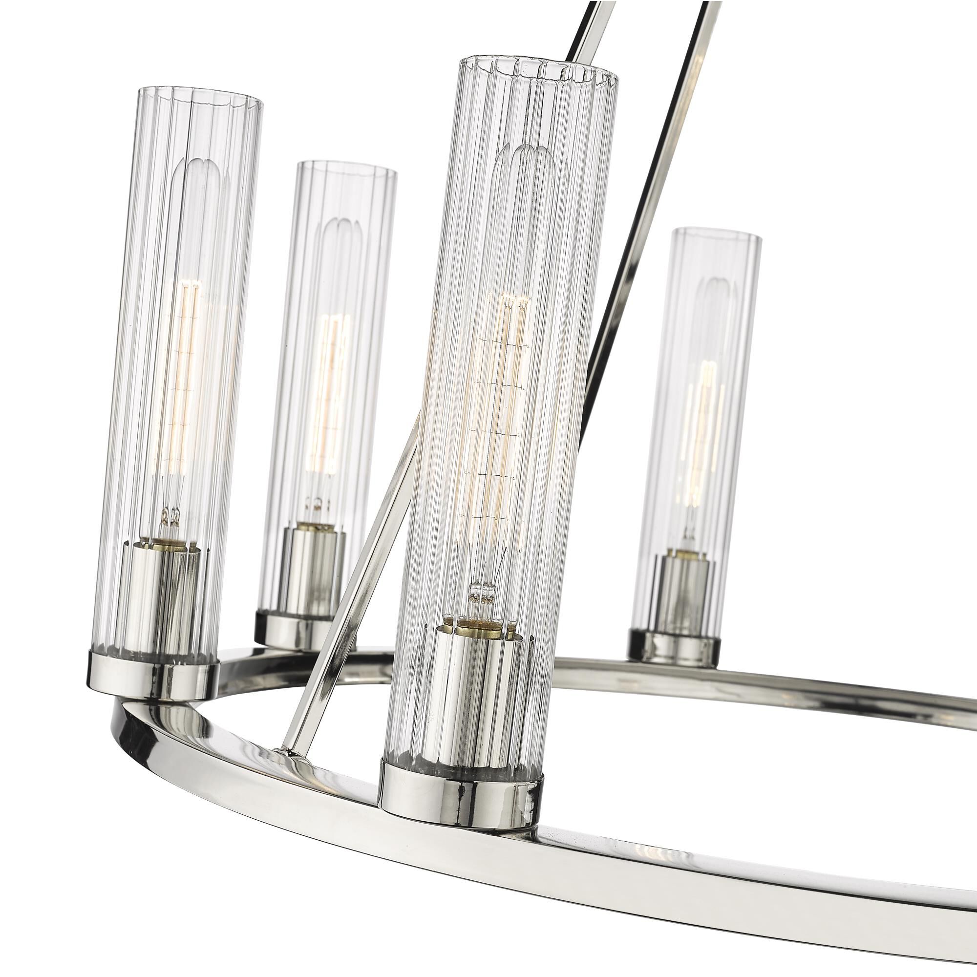 Beau 33 Inch 8 Light Chandelier by Z-Lite