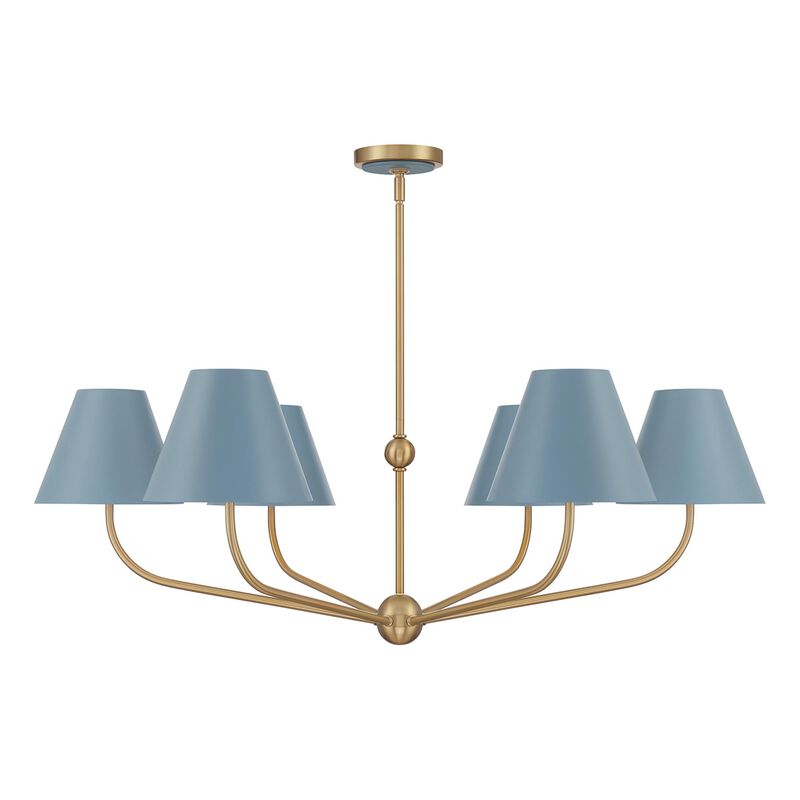 Xavier 40 Inch Chandelier by Crystorama