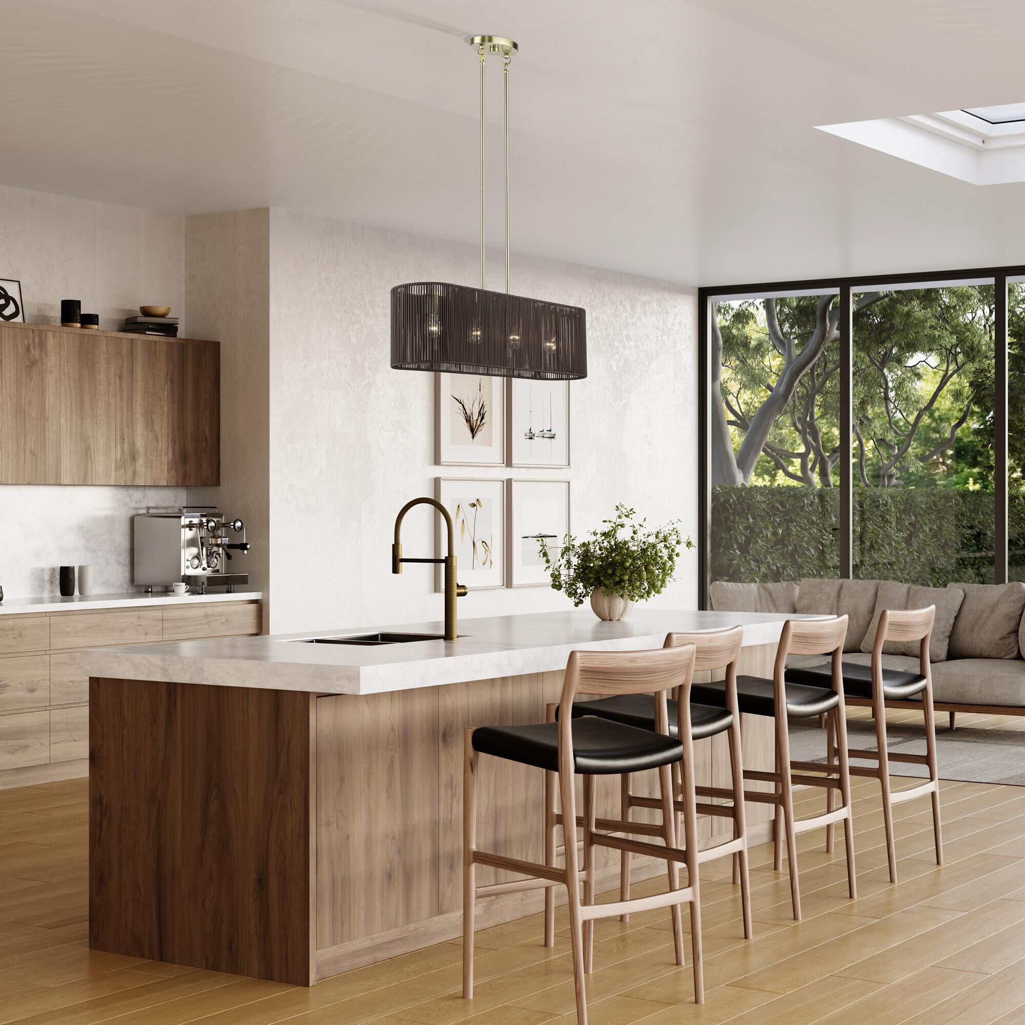 Acordia 36 Inch Linear Suspension Light by Livex Lighting