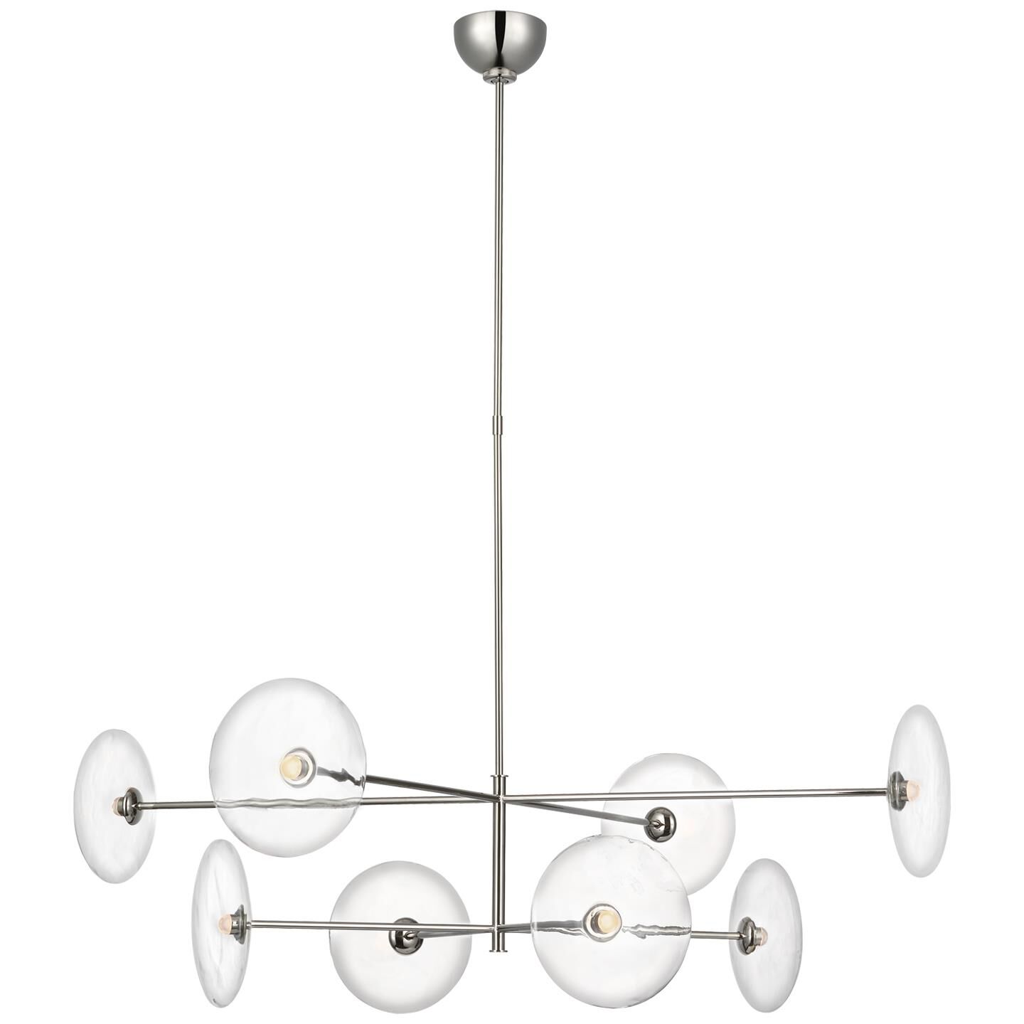 Visual Comfort Signature Collection Ian K. Fowler Calvino 42 Inch LED Chandelier