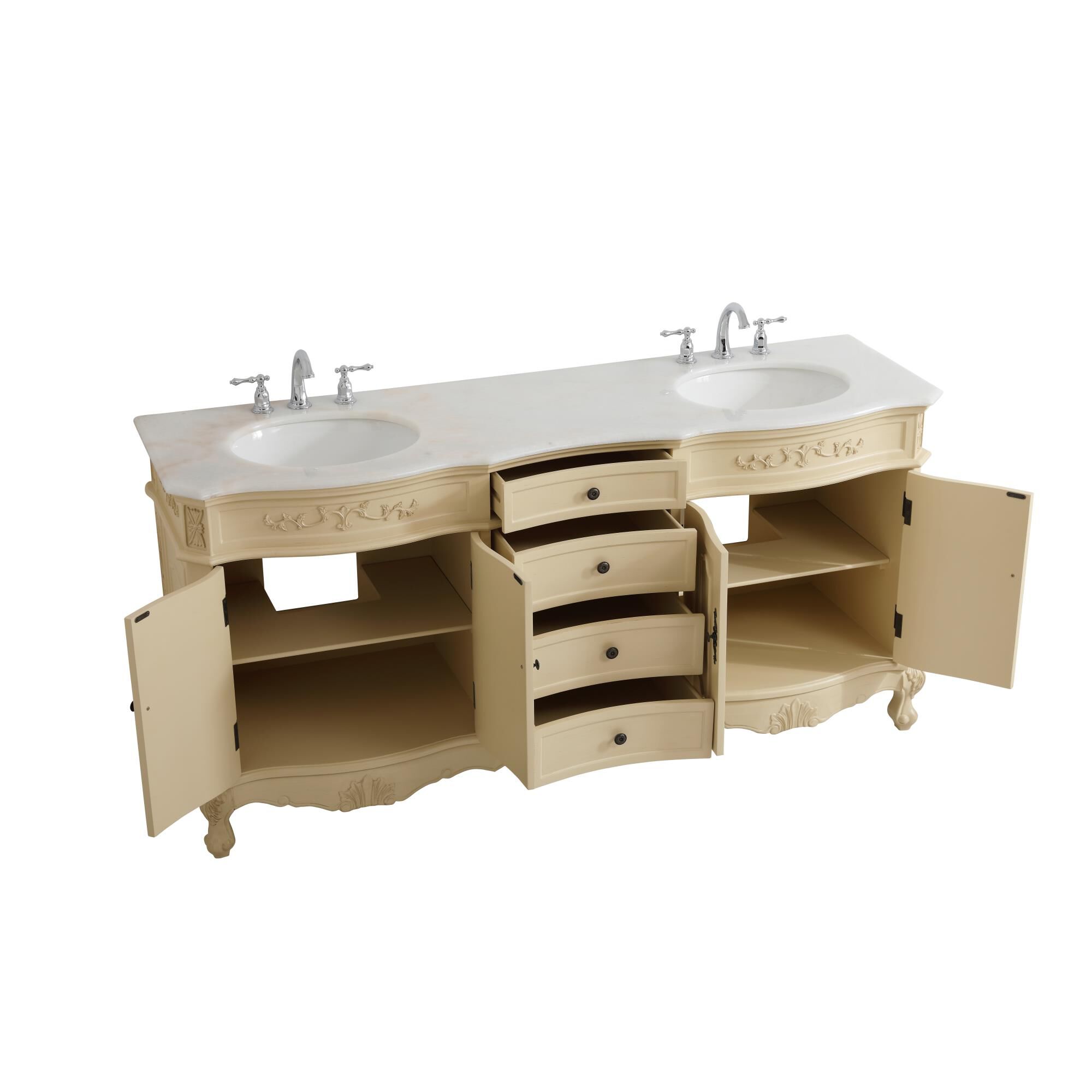 Shown in Light Antique Beige finish