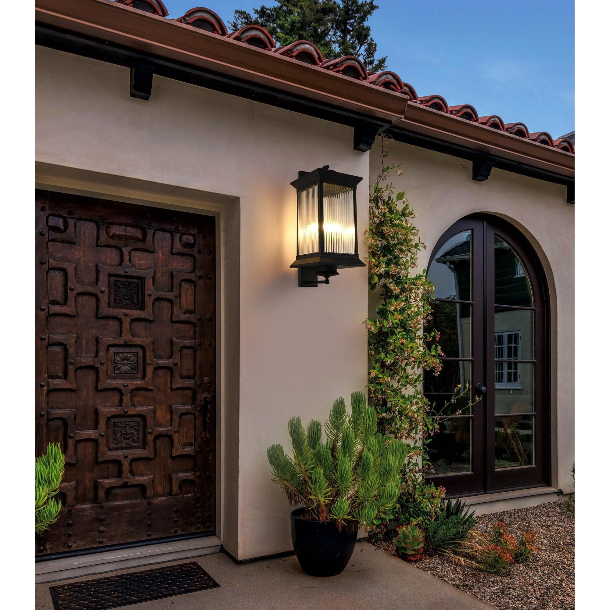 Collins 24 Inch Outdoor Wall Light by Elegant Lighting