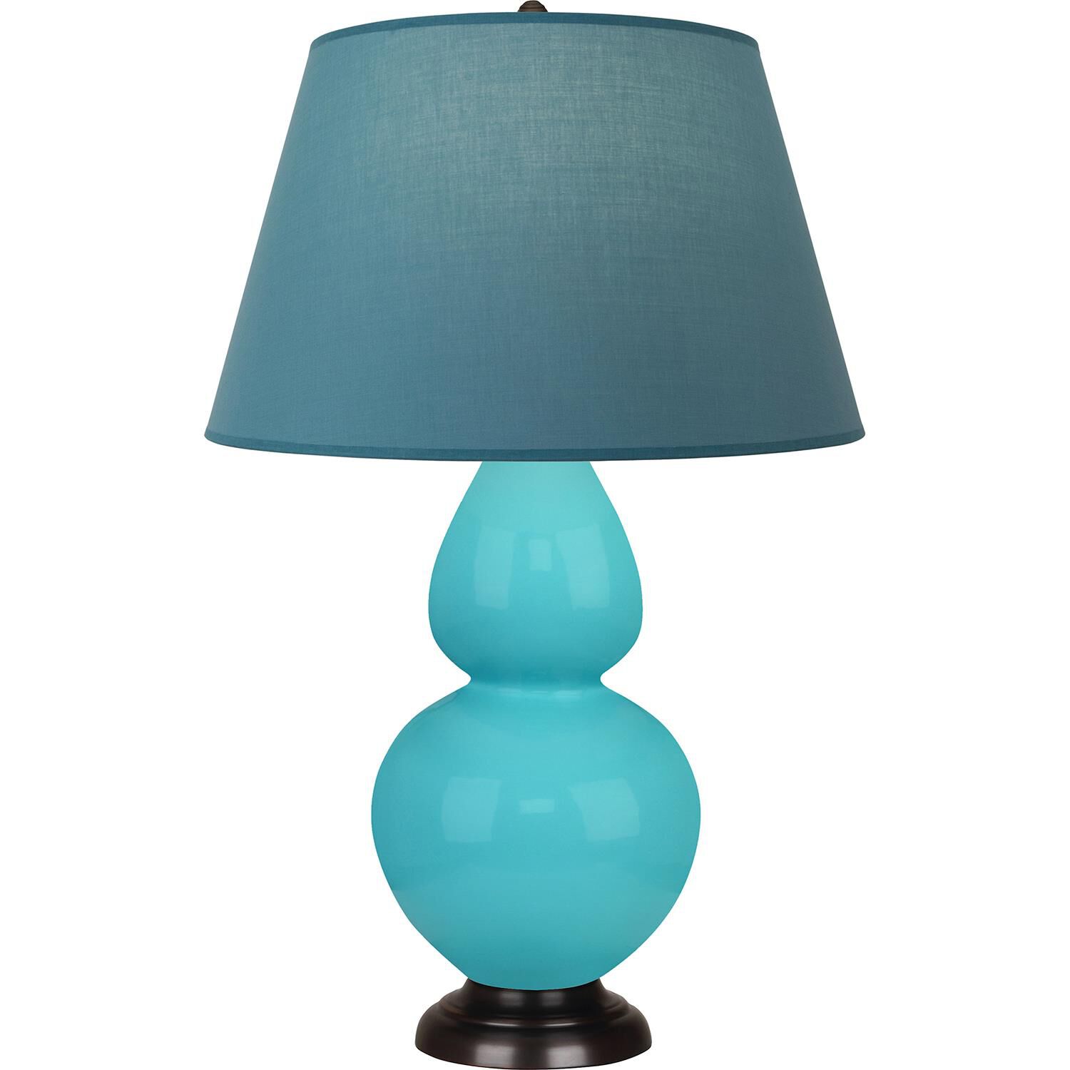Double Gourd 31 Inch Table Lamp by Robert Abbey