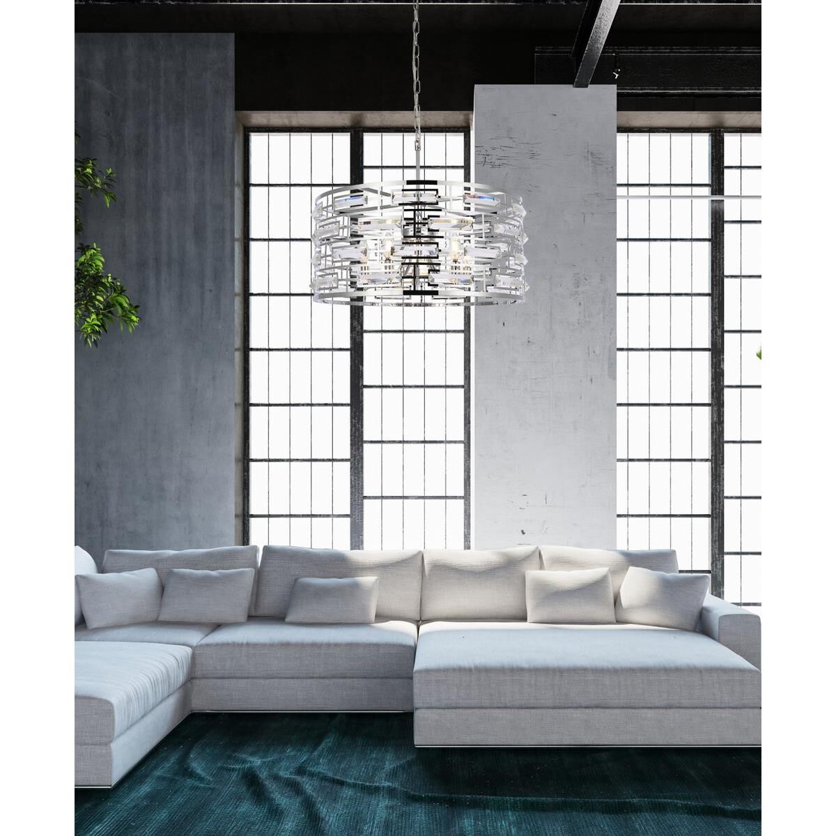 Kennedy 24 Inch Large Pendant by Elegant Lighting