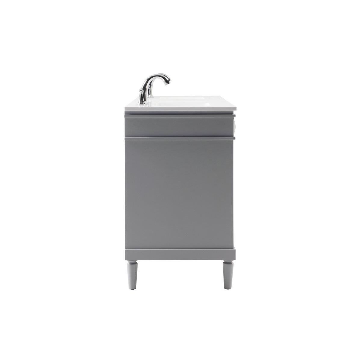 Shown in Grey finish