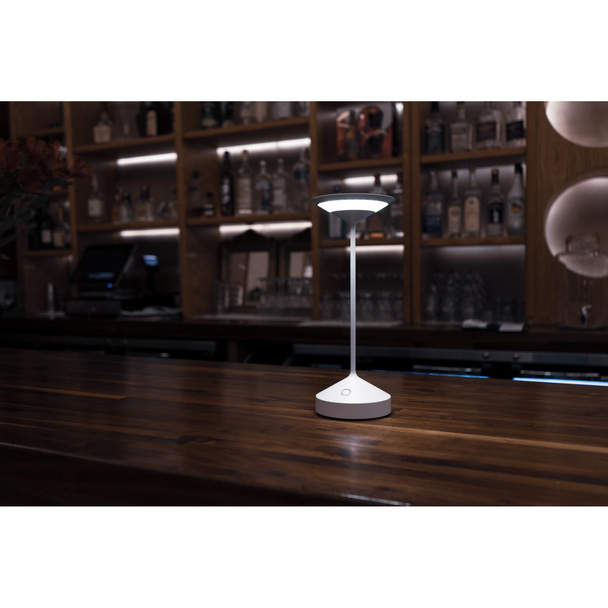 Shown in White finish