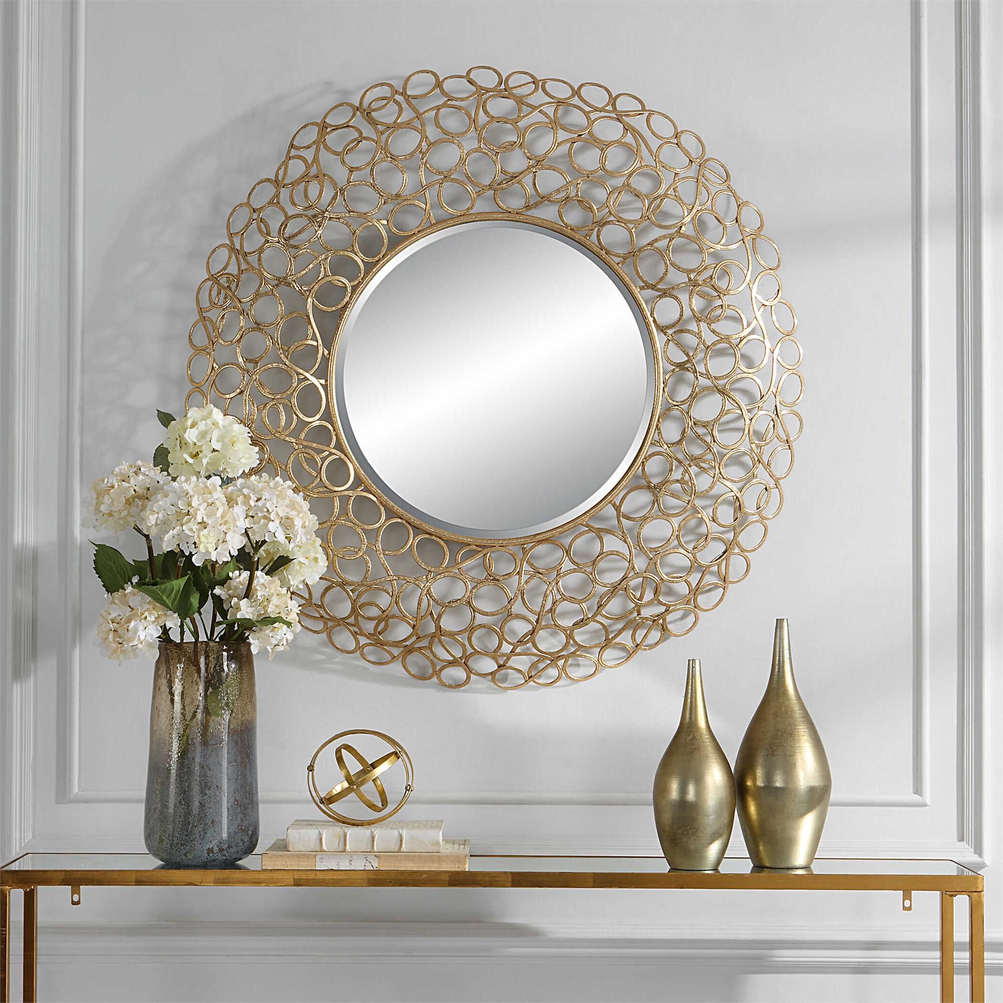 Shown in Gold finish