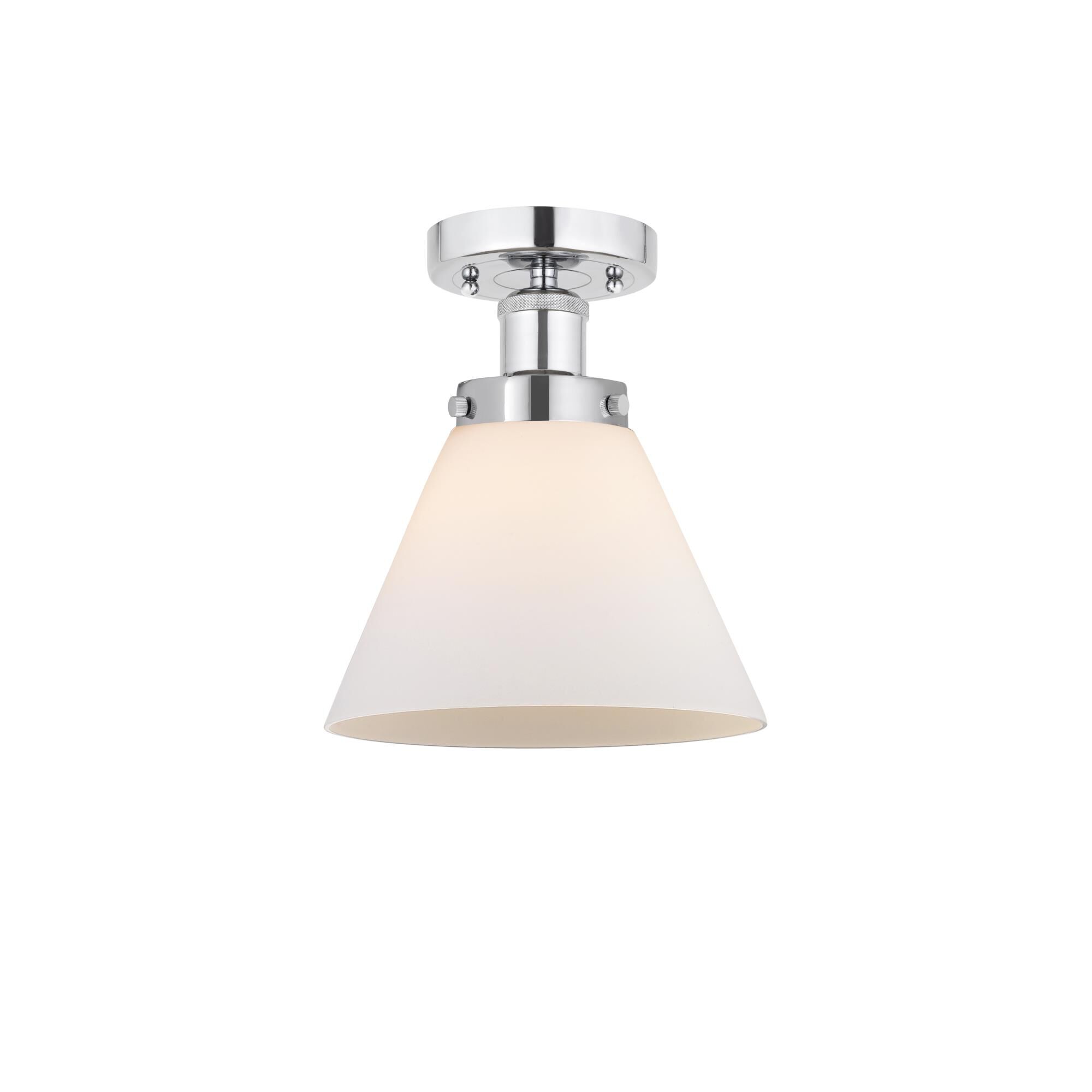 Bruno Marashlian Cone 7 Inch 1 Light Semi Flush Mount by Innovations Lighting