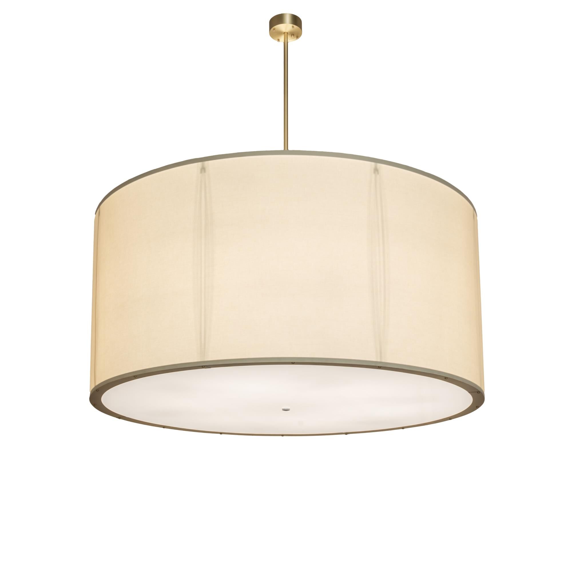 Cilindro Textrene 68 Inch Large Pendant by Meyda Lighting