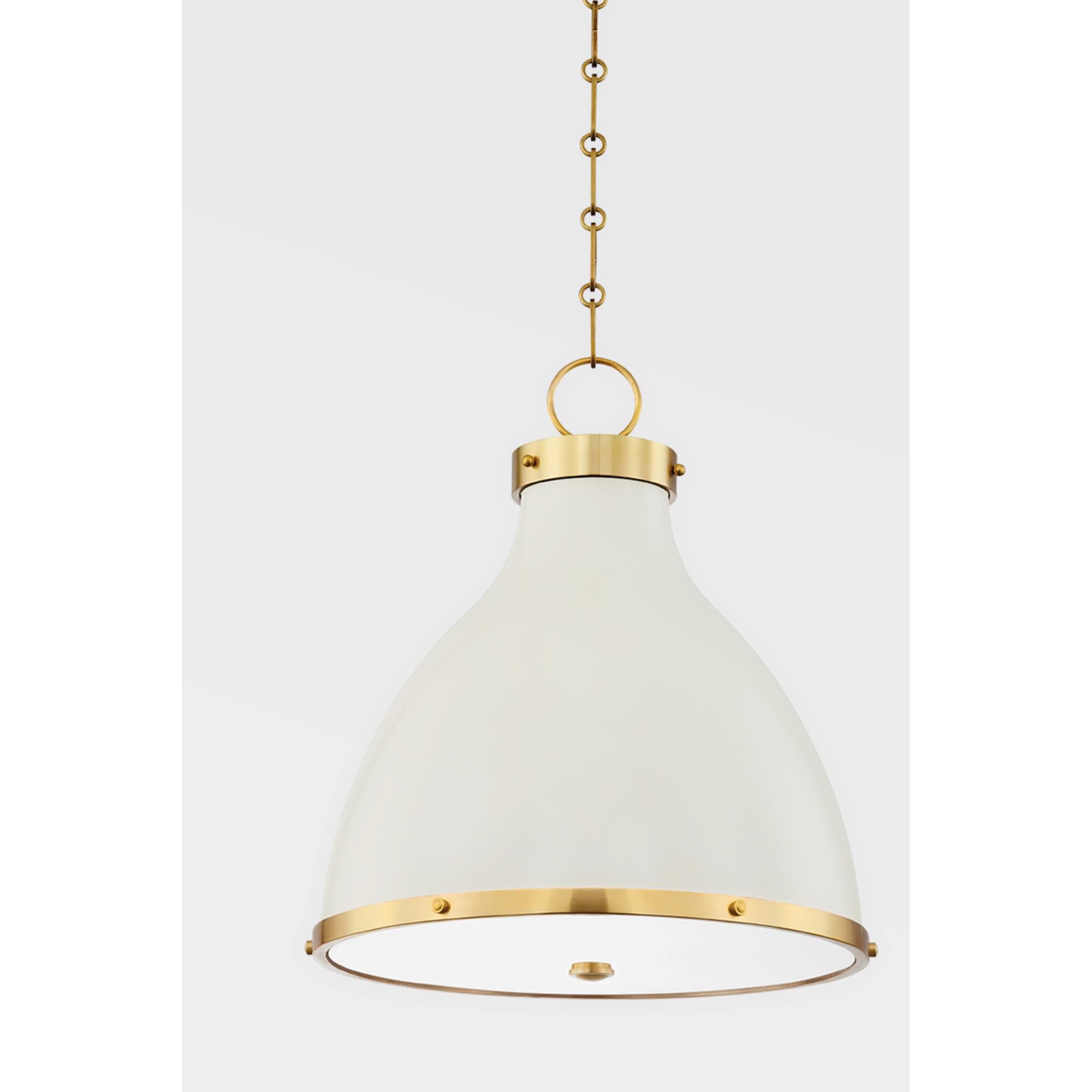 Painted No. 3 16 Inch Large Pendant by Hudson Valley Lighting