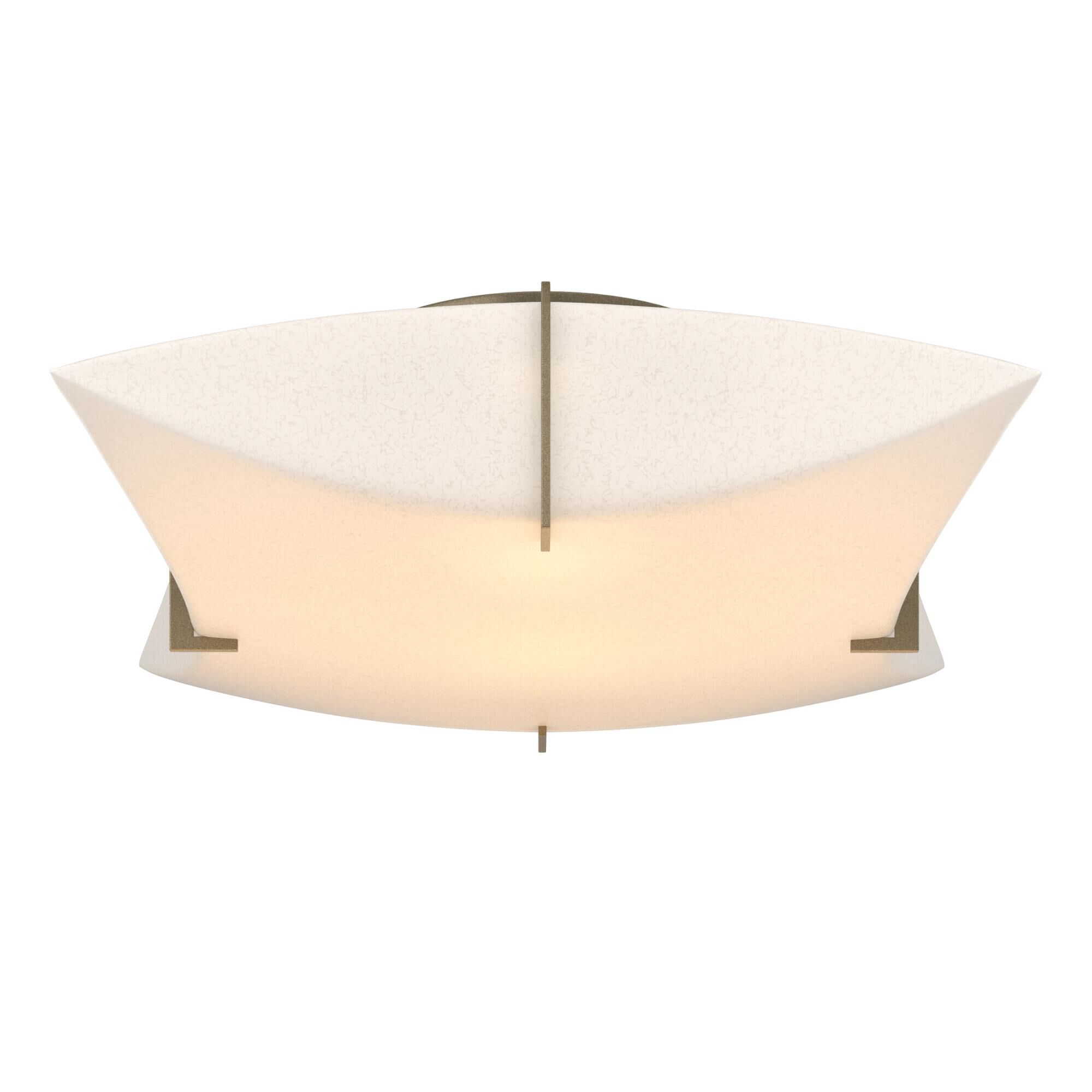 Bento 17 Inch 2 Light Semi Flush Mount by Hubbardton Forge