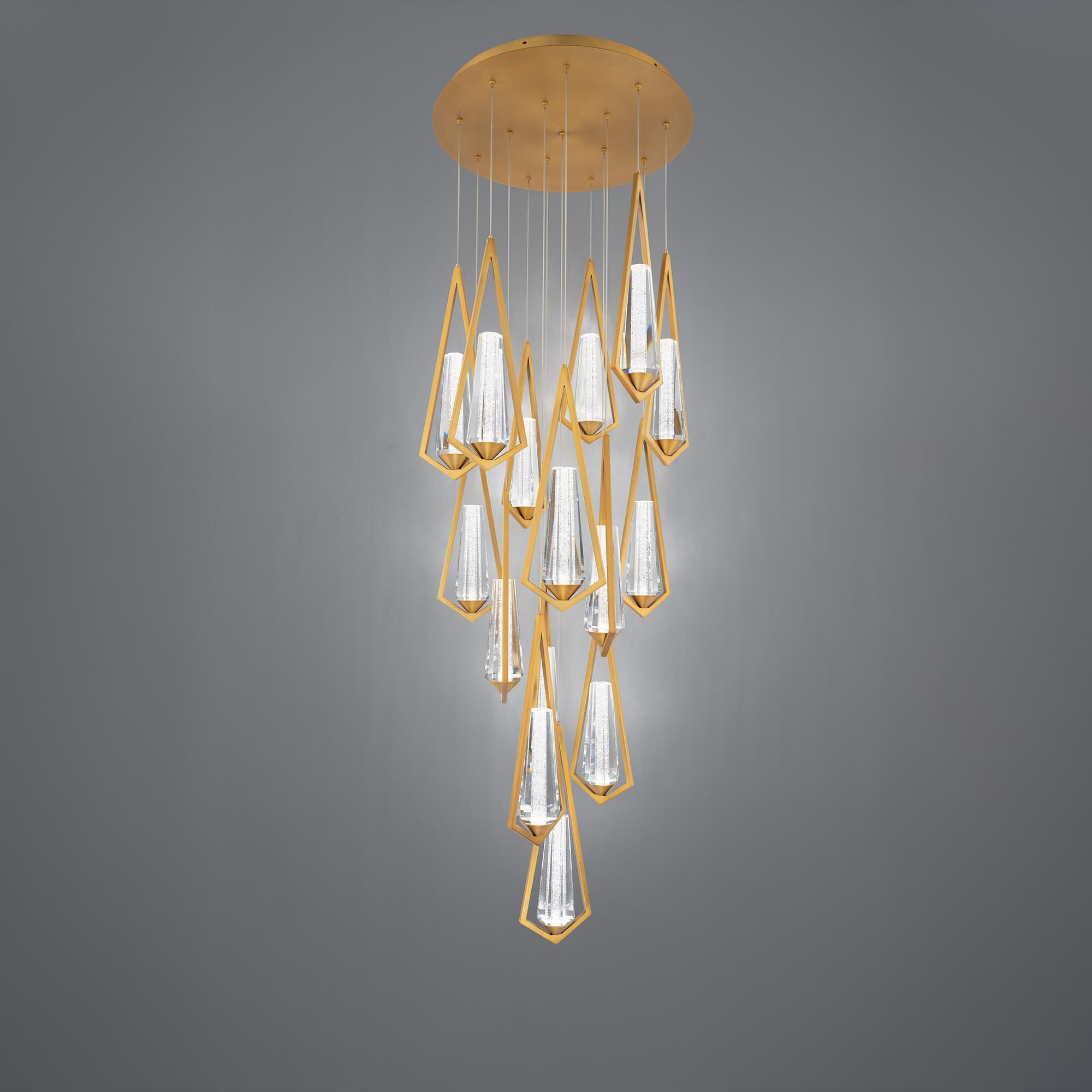 Devotion 23 Inch Multi Light Pendant by Schonbek Beyond