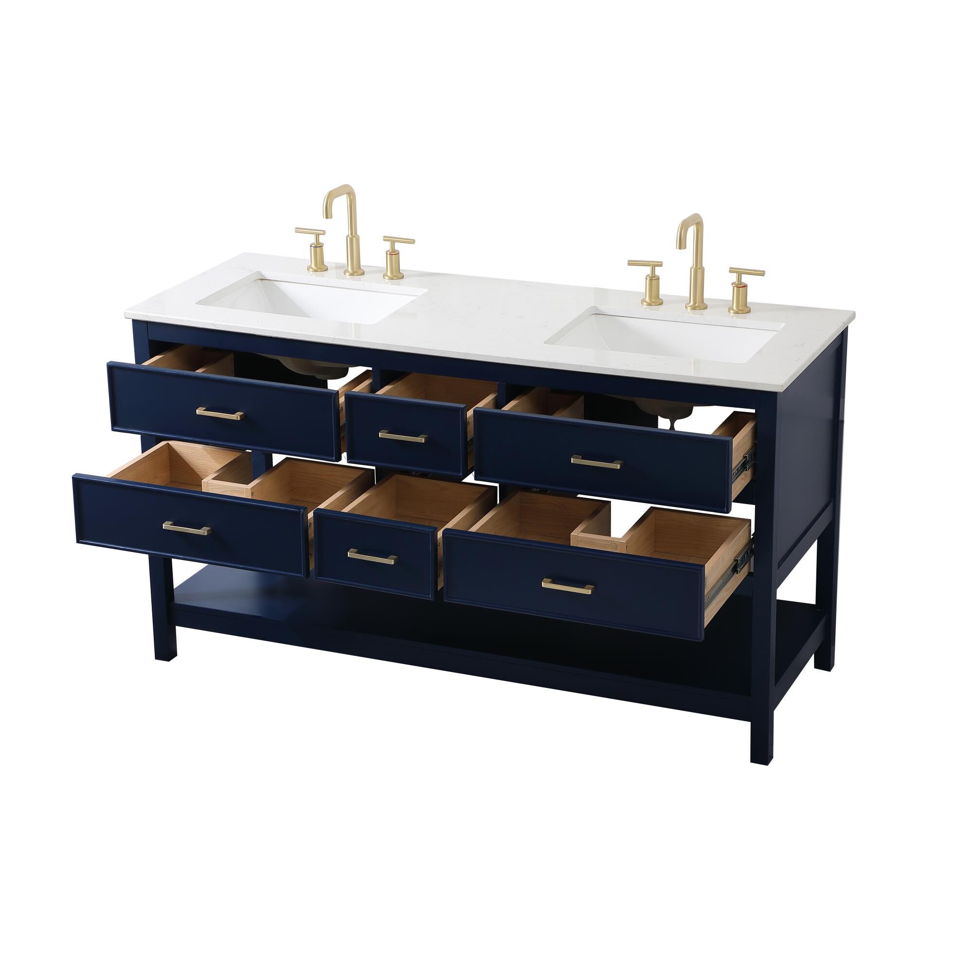 Sinclaire 60 Inch Bath Vanity by Elegant Decor