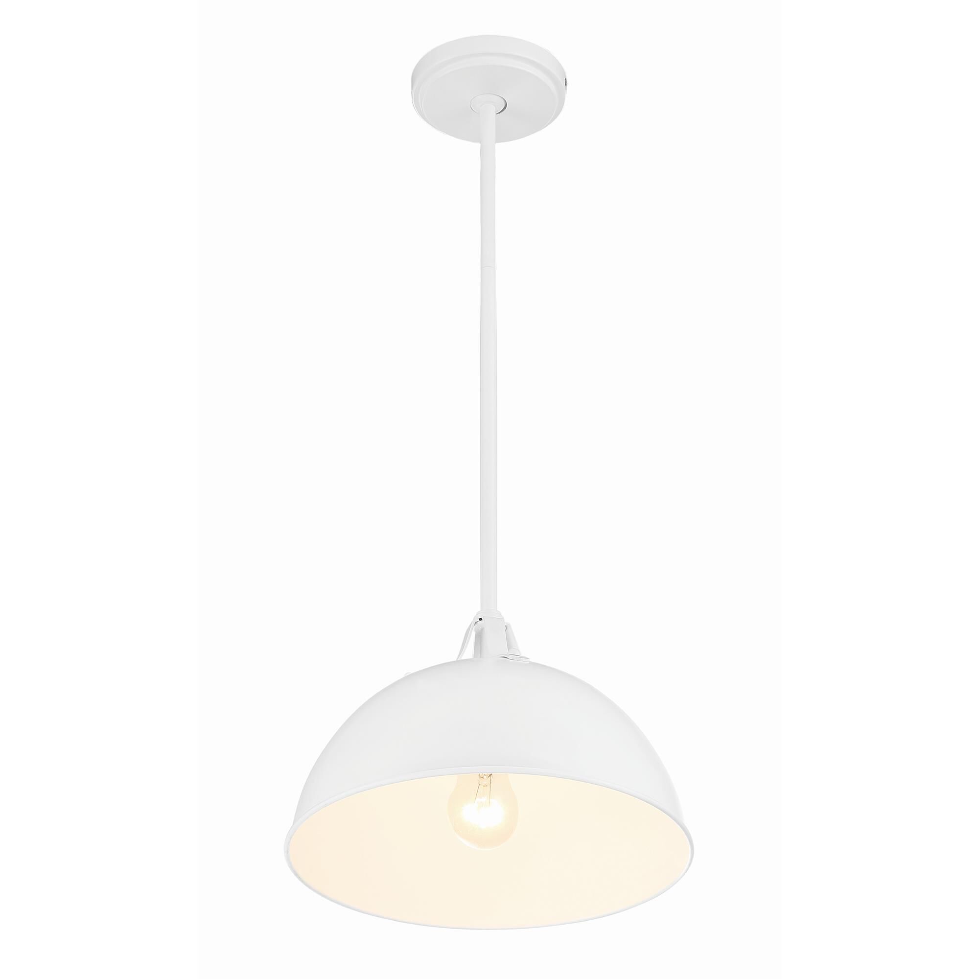 Shown in White finish