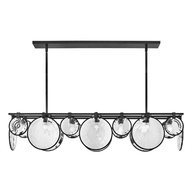 Nala 49 Inch 8 Light LED Linear Suspension Light by Fredrick Ramond
