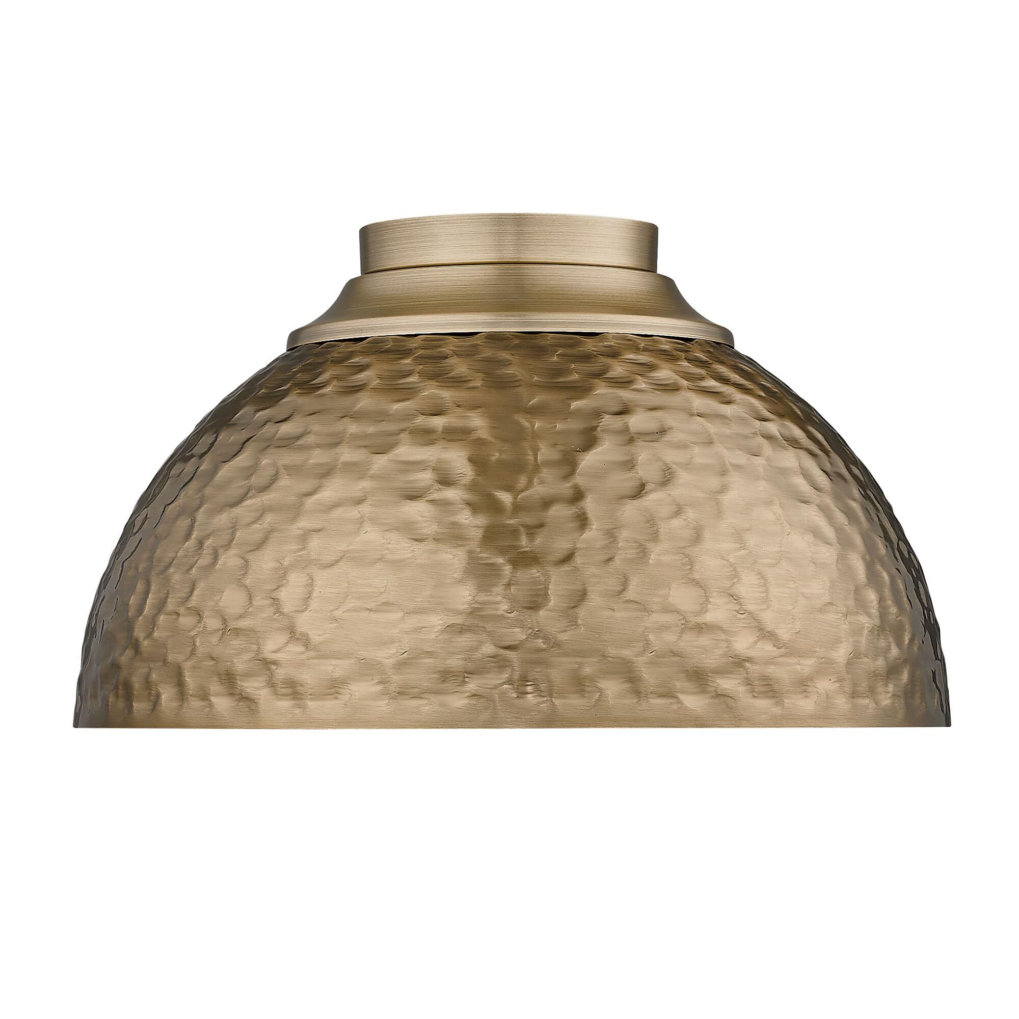 Shown in Modern Brass finish and Modern Brass shade