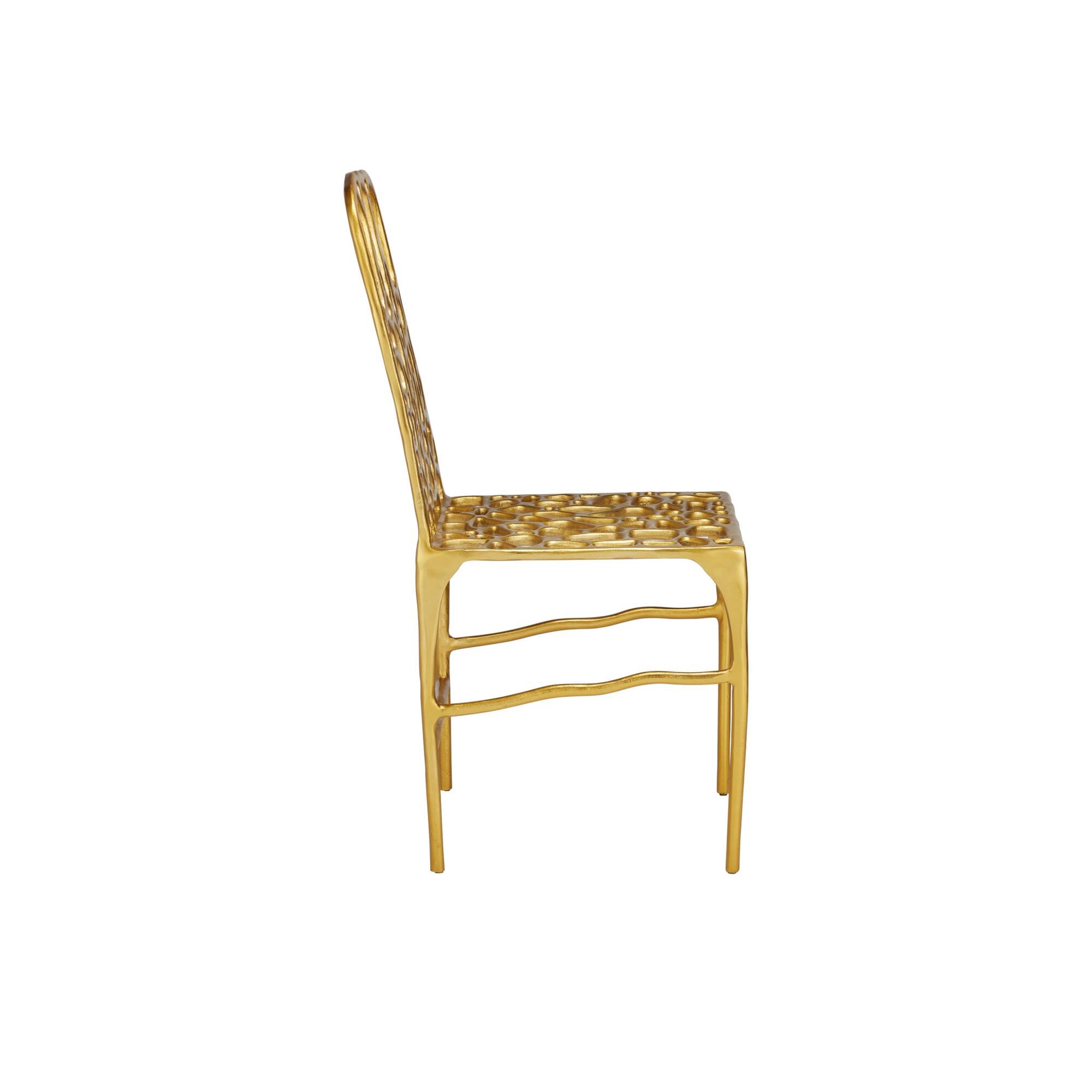 Marjorie Skouras Honeycomb Accent Chair by Currey and Company