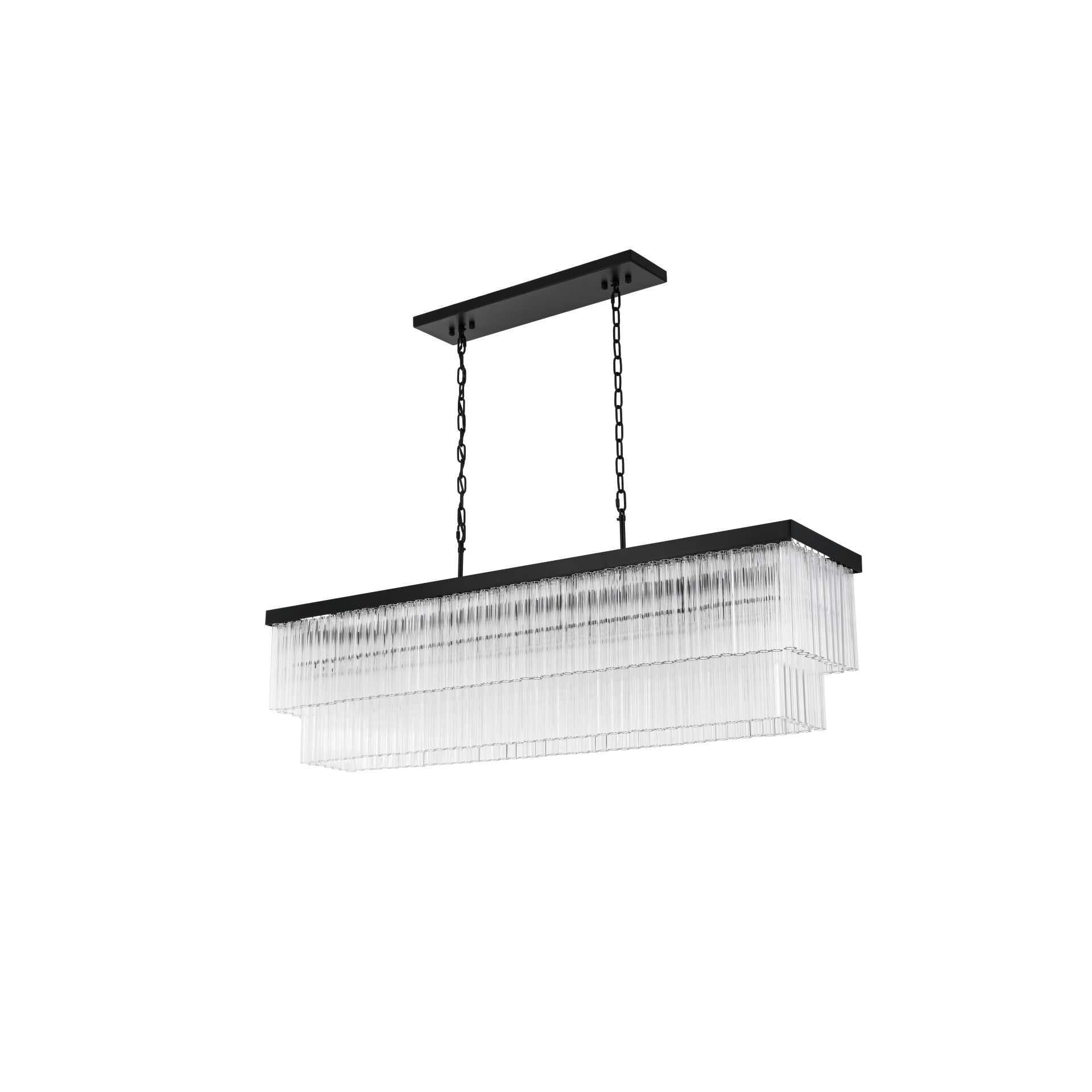 Harlow 53 Inch Linear Suspension Light by Elegant Lighting