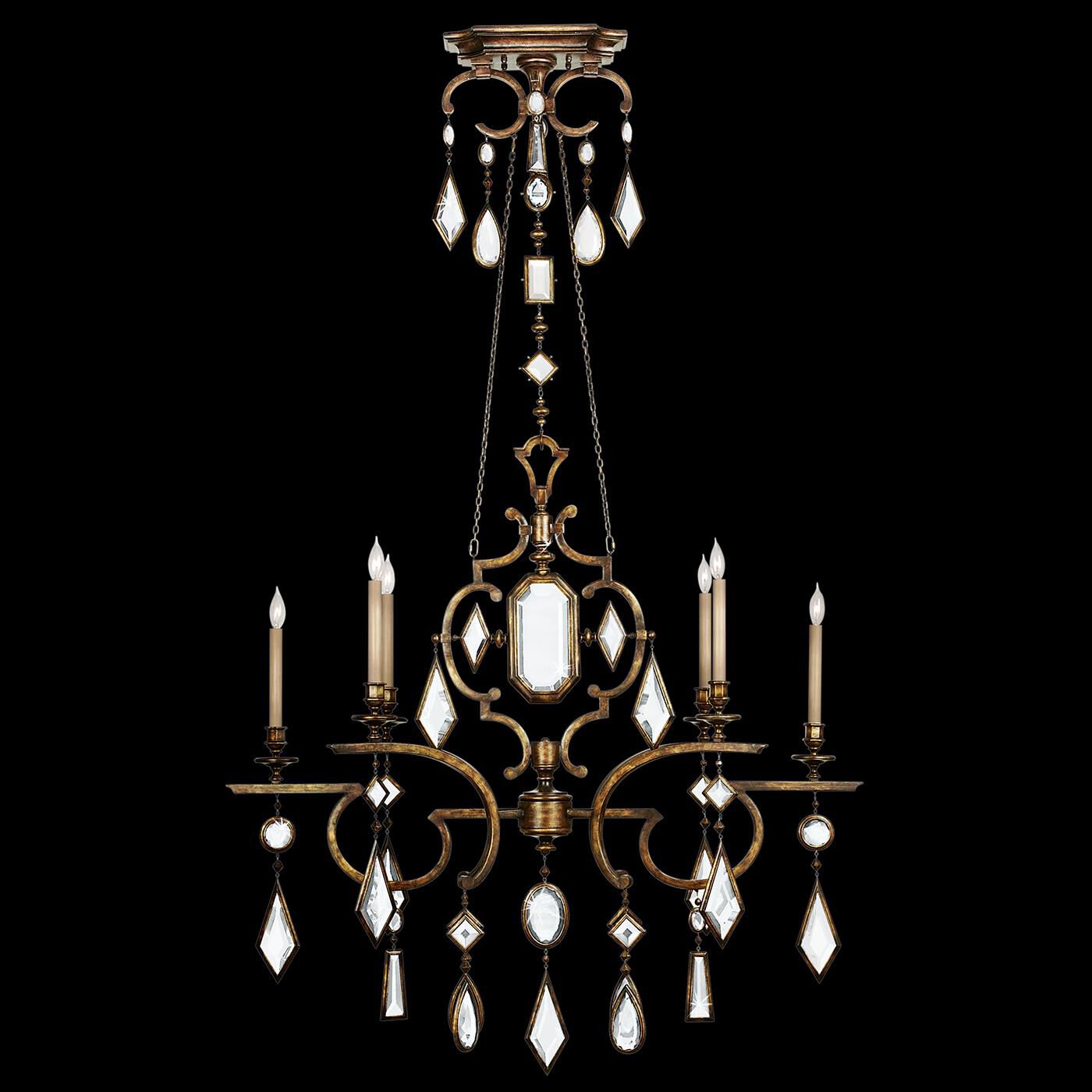 Encased Gems Chandelier by Fine Art Handcrafted Lighting