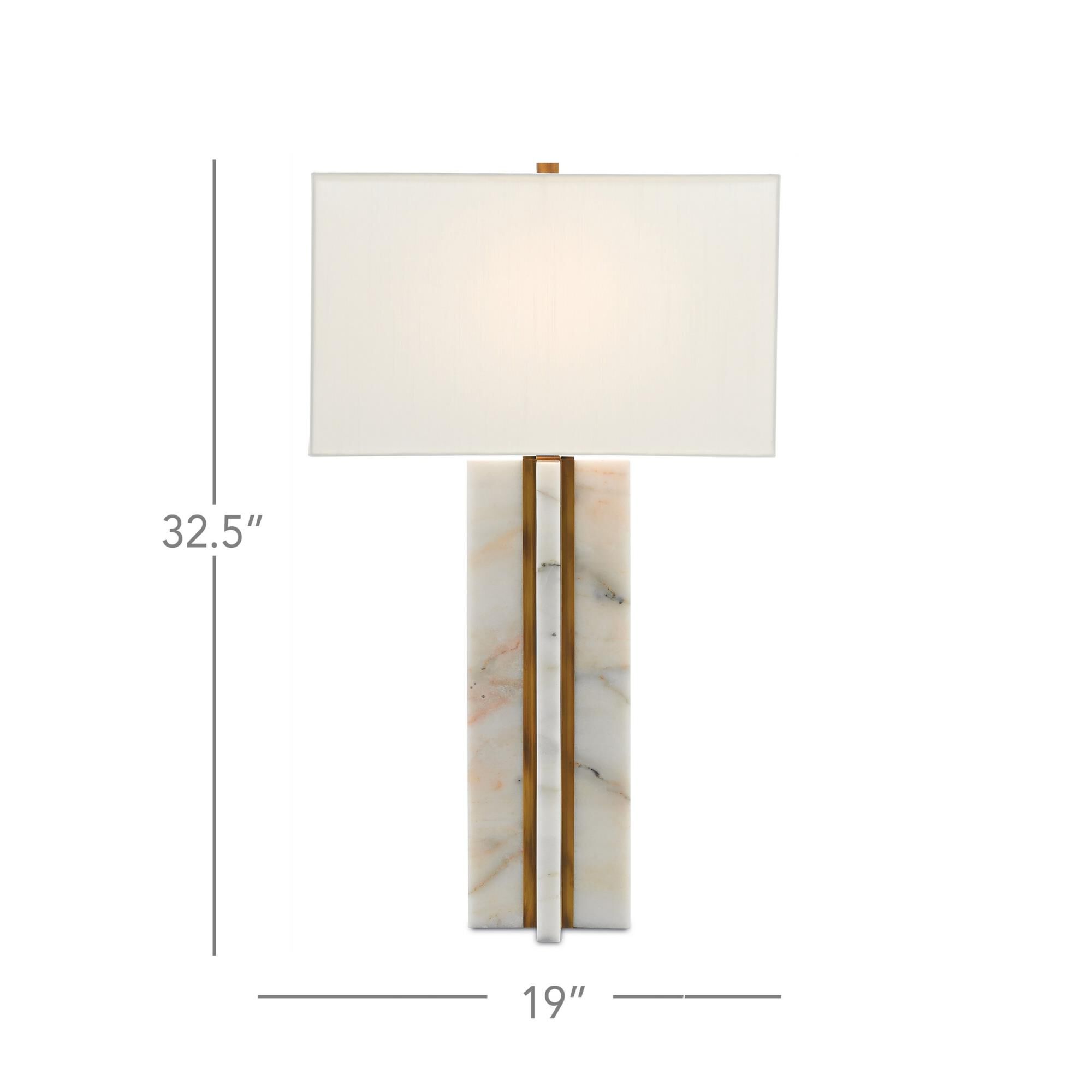 Khalil Table Lamp by Currey and Company