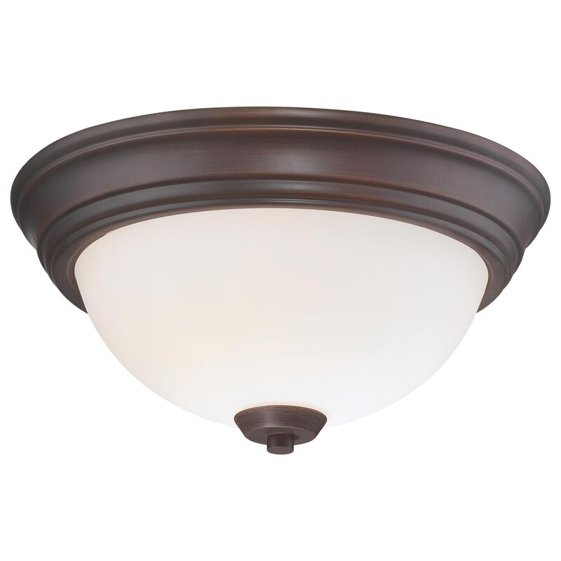 Overland Park 13 Inch Flush Mount by Minka Lavery