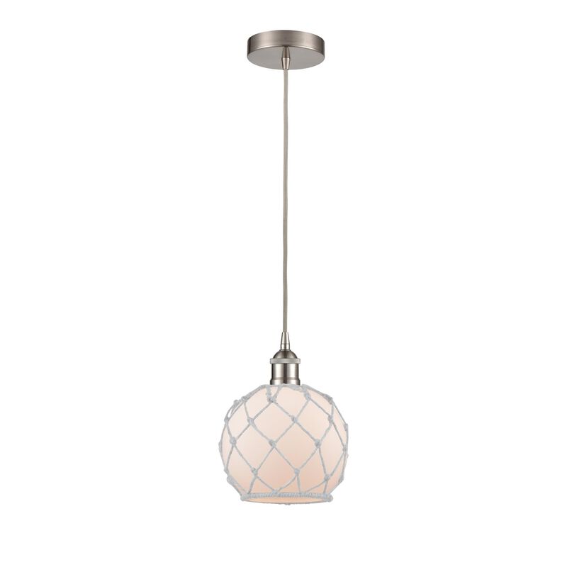 Innovations Lighting Bruno Marashlian Farmhouse Rope 8 Inch Mini Pendant
