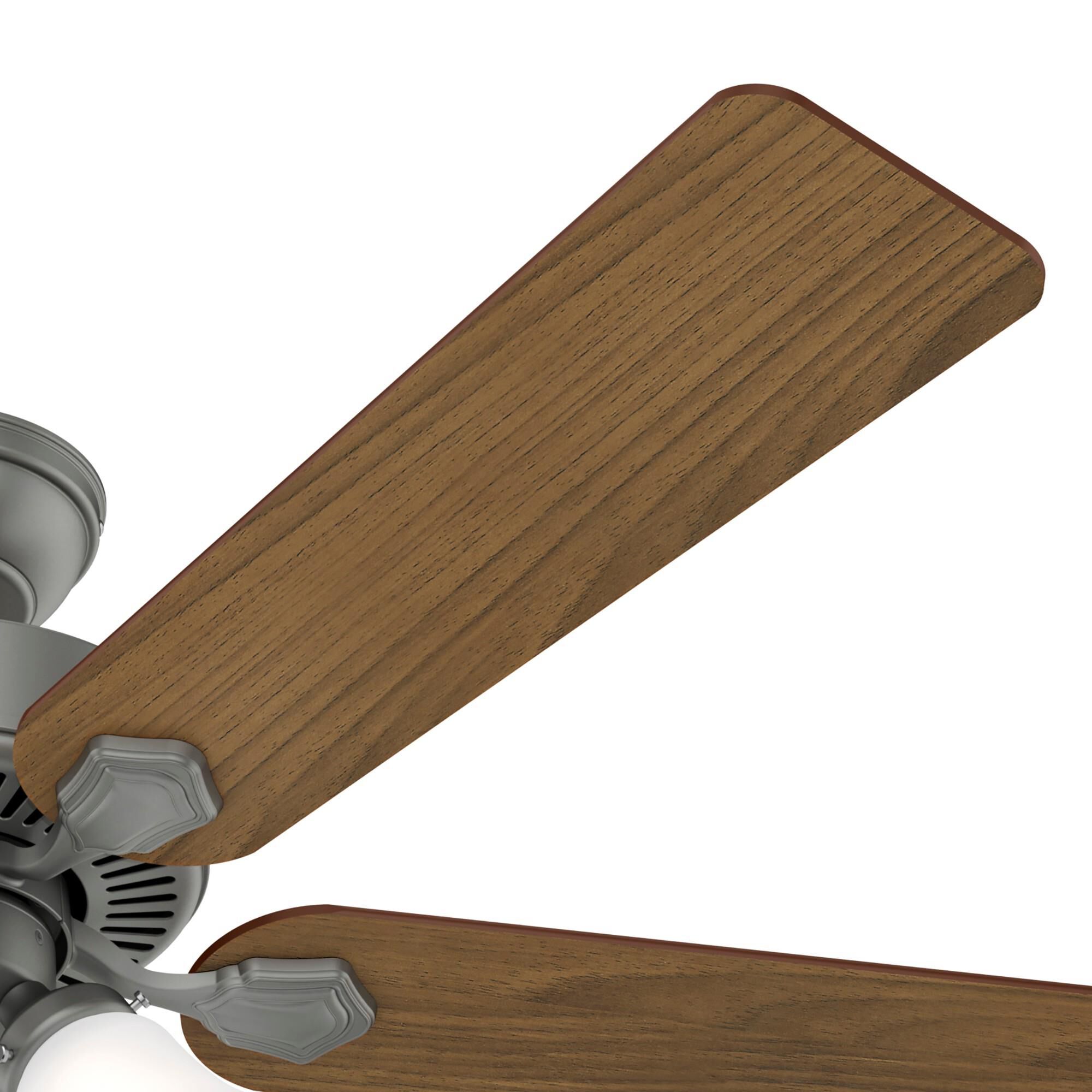 Swanson 52 Inch Ceiling Fan with Light Kit by Hunter Fan