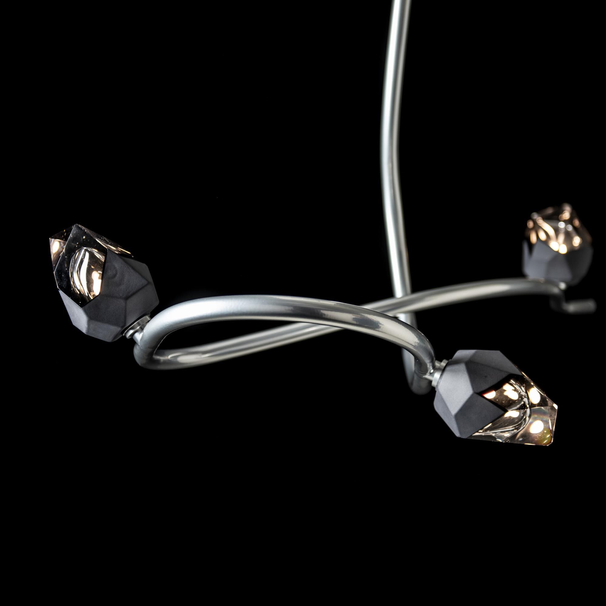 Glacier 44 Inch 3 Light Multi Light Pendant by Hubbardton Forge