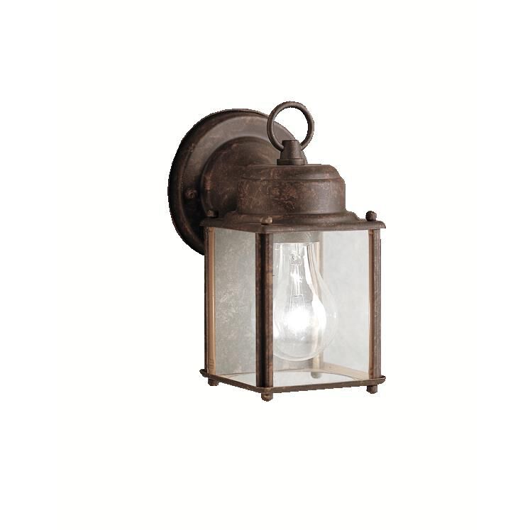 8 Inch Tall 1 Light Outdoor Wall Light by Kichler Lighting