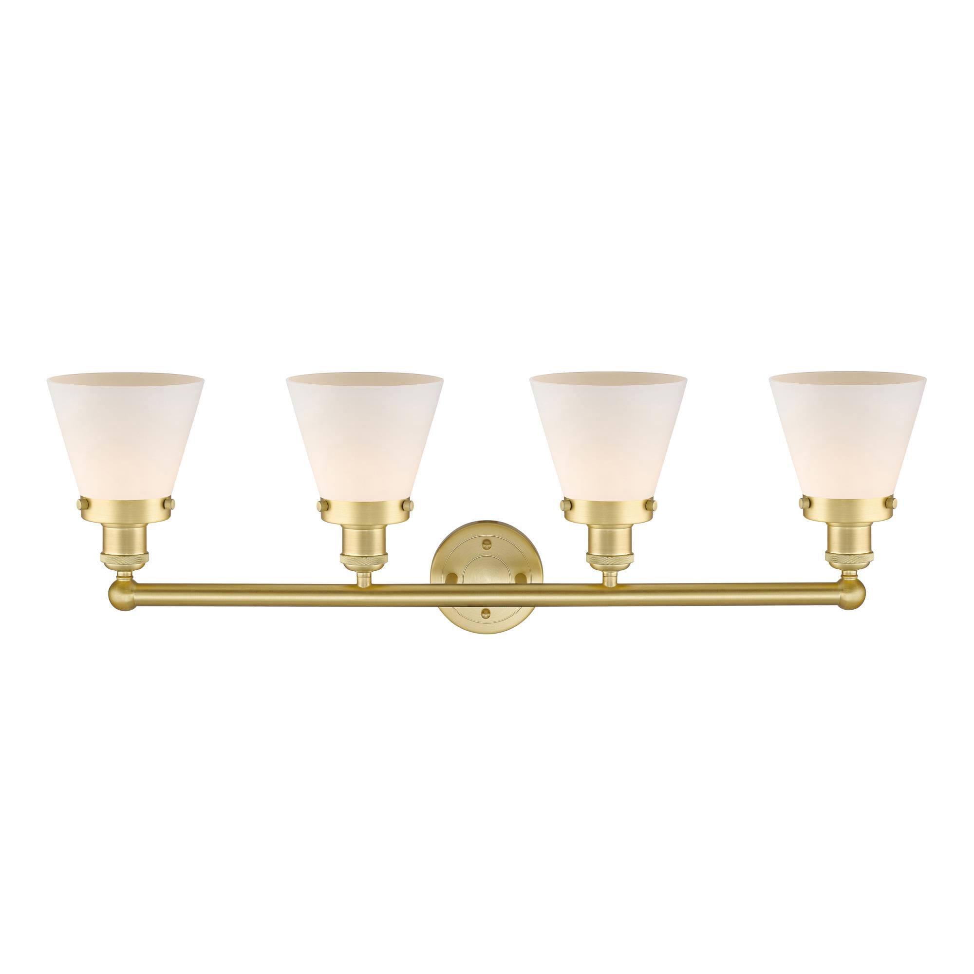 Bruno Marashlian Cone 33 Inch 4 Light Bath Vanity Light by Innovations Lighting