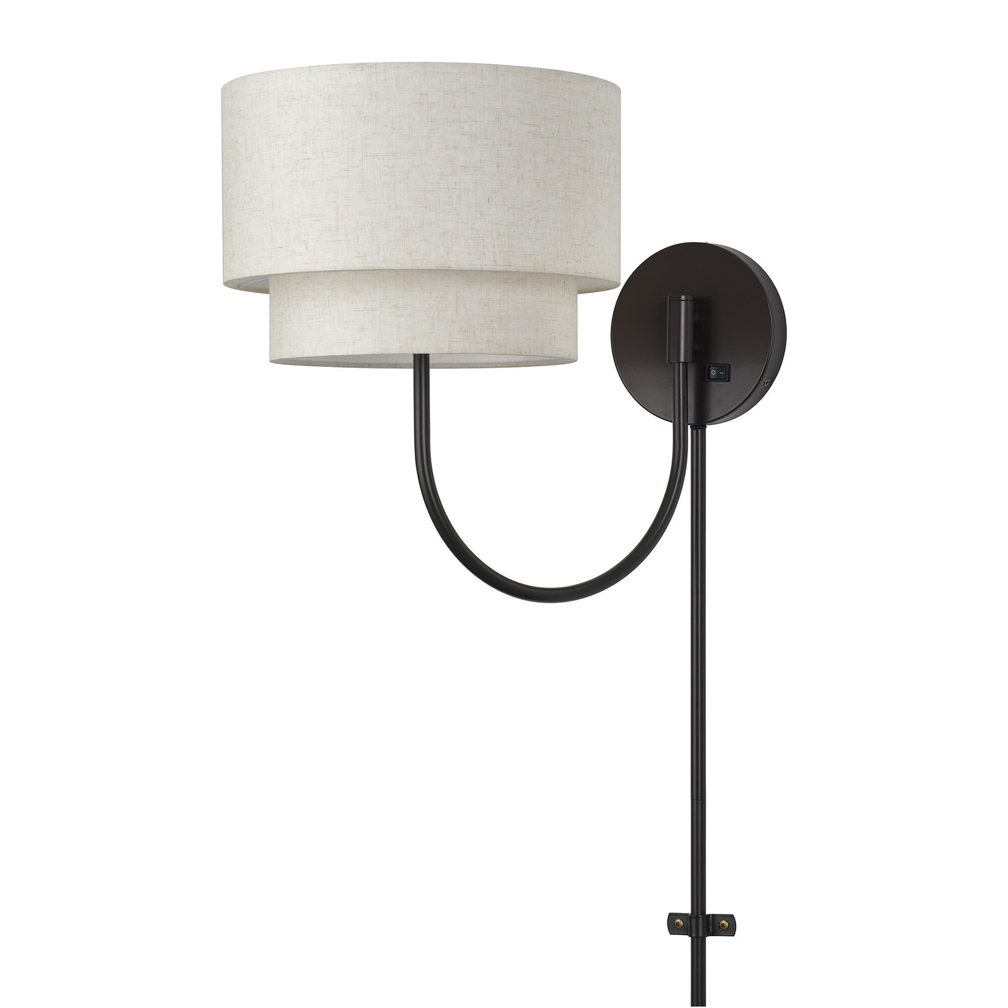 Manorwood 16 Inch Wall Swing Lamp by Livex Lighting