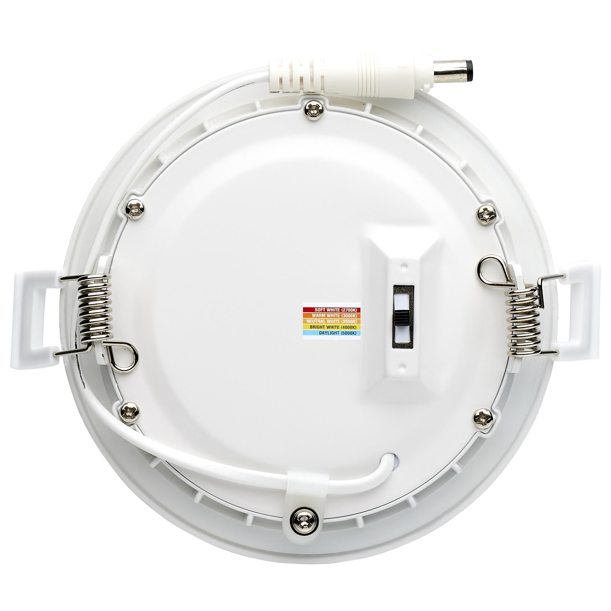 Shown in White finish