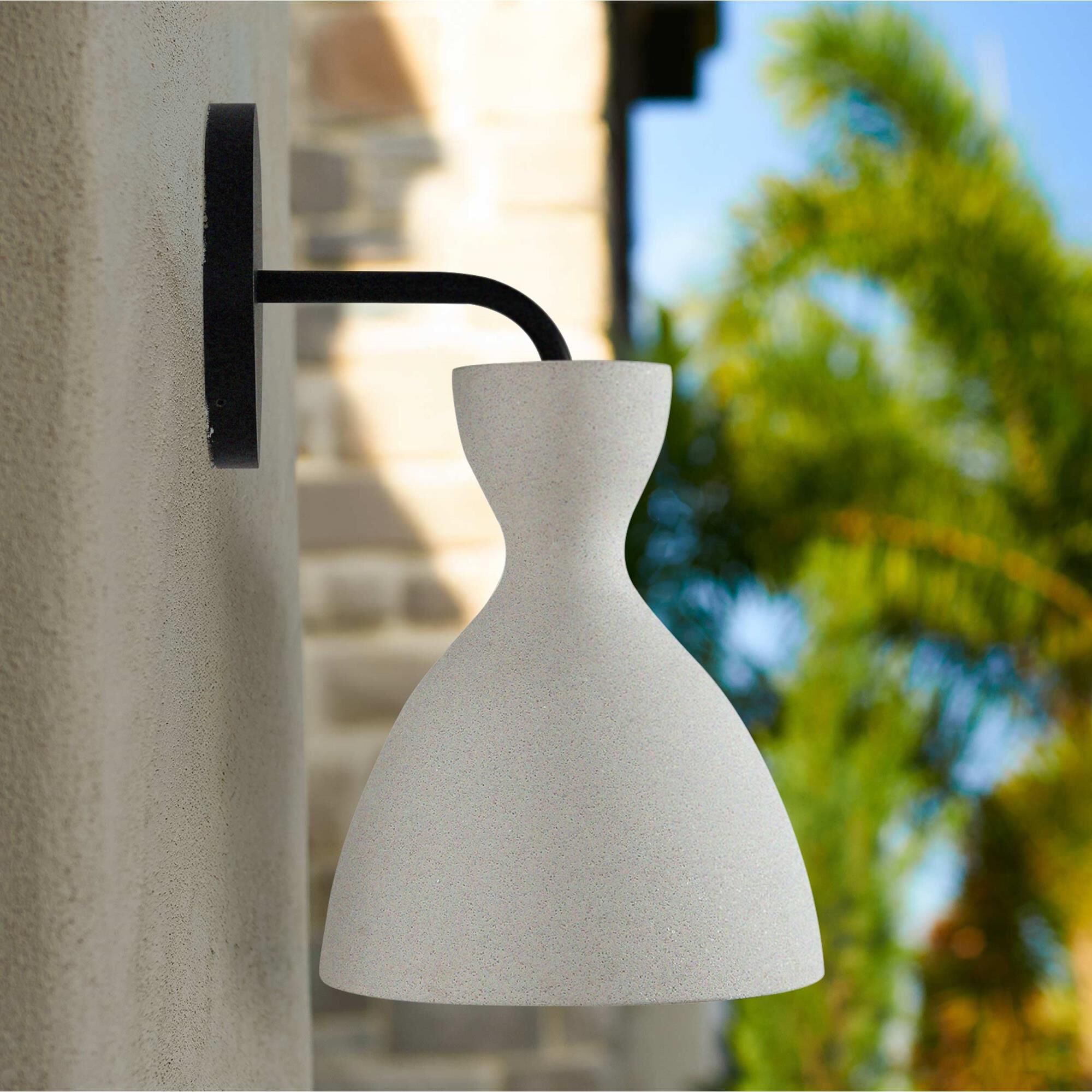 Aethera 9 Inch Outdoor Wall Light by Golden Lighting